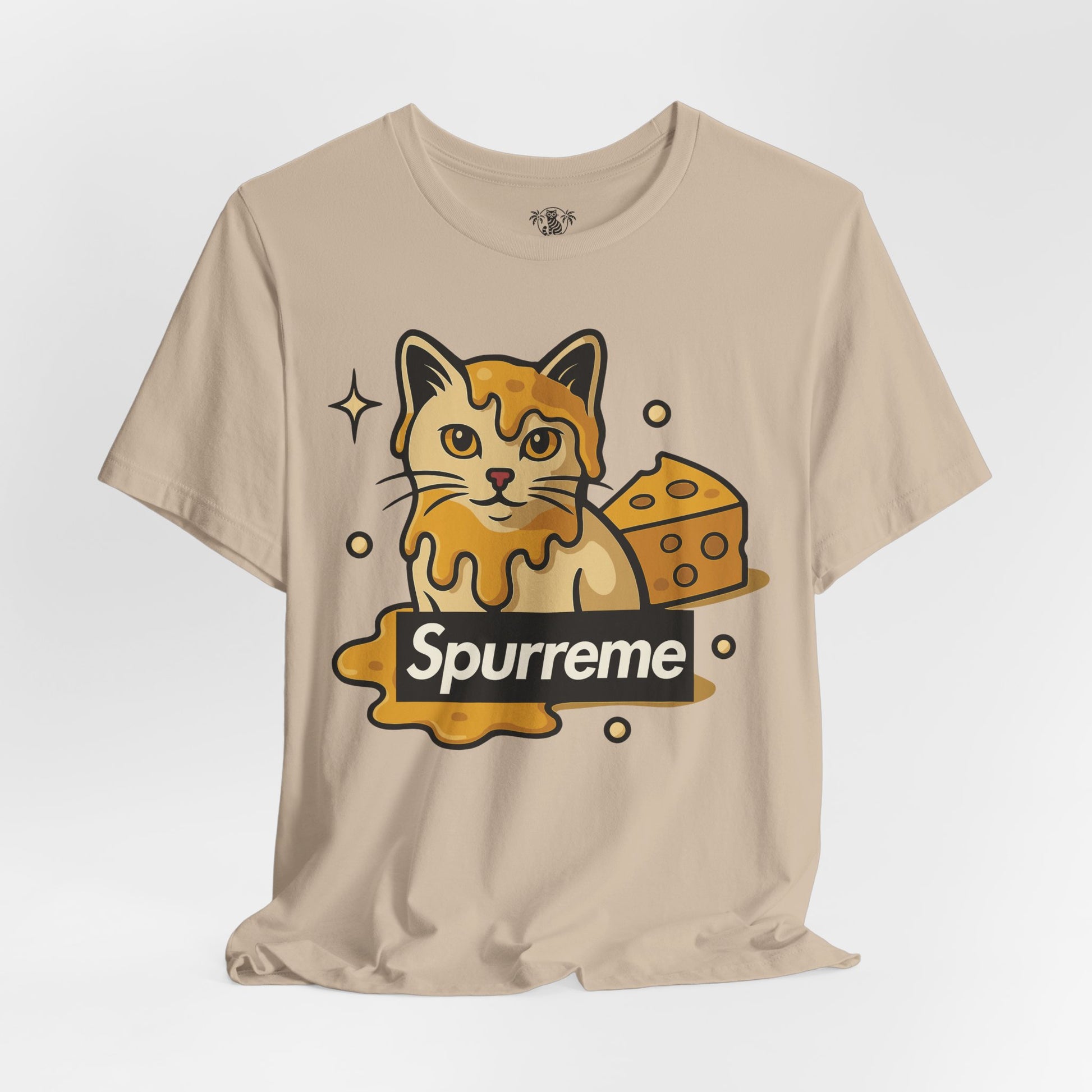 Tan t shirt front view funny t shirts for men