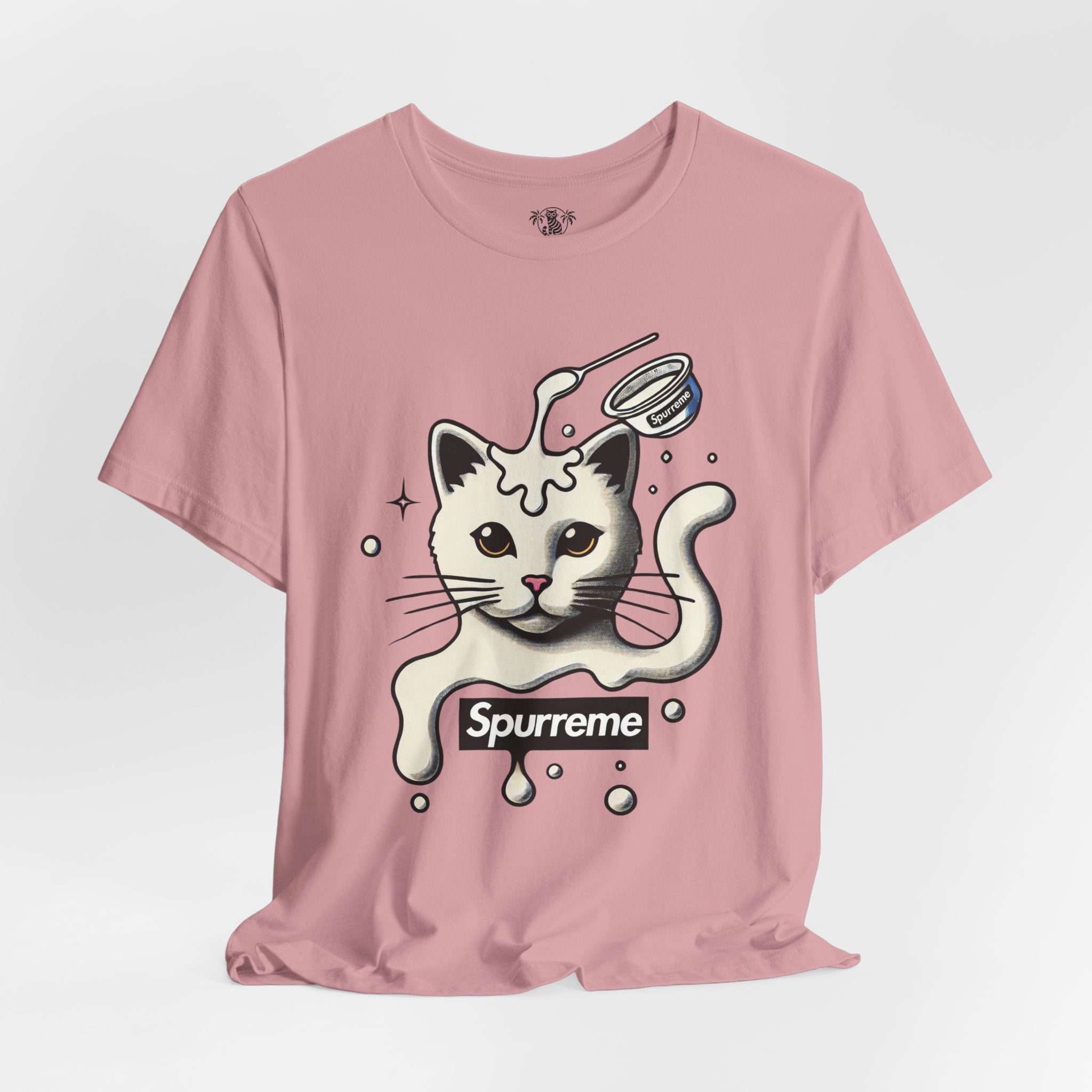 Orchid cat graphic shirt – t shirt cat lover