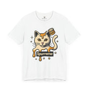 White cat themed apparel – shirts for cat lovers