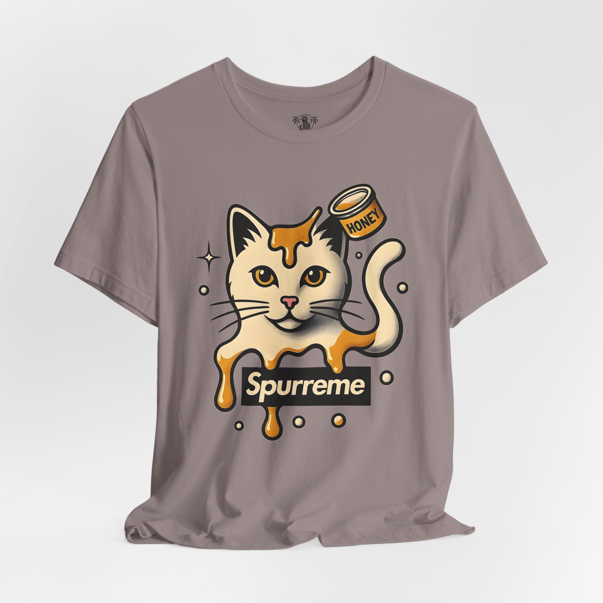 Pebble brown men's cat shirt – shirts for cat lovers