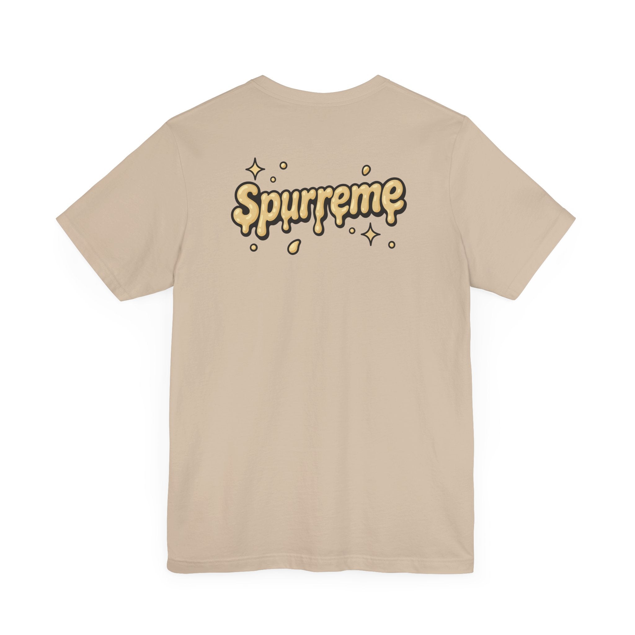 Tan t shirt back view funny t shirts for men