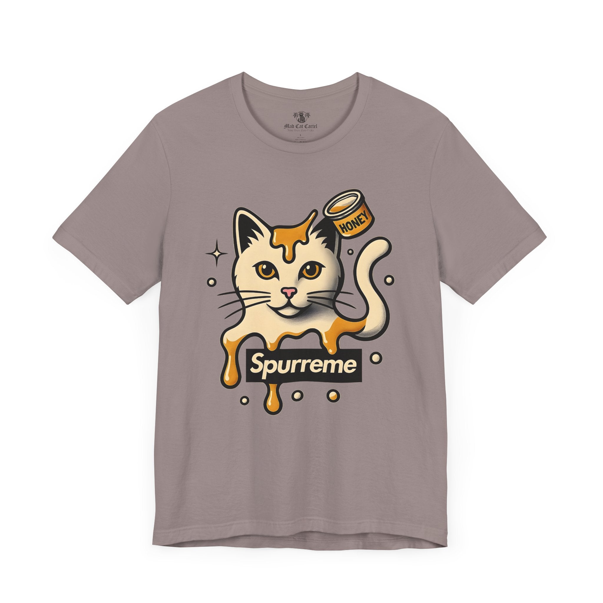 Pebble brown cat themed apparel – shirts for cat lovers
