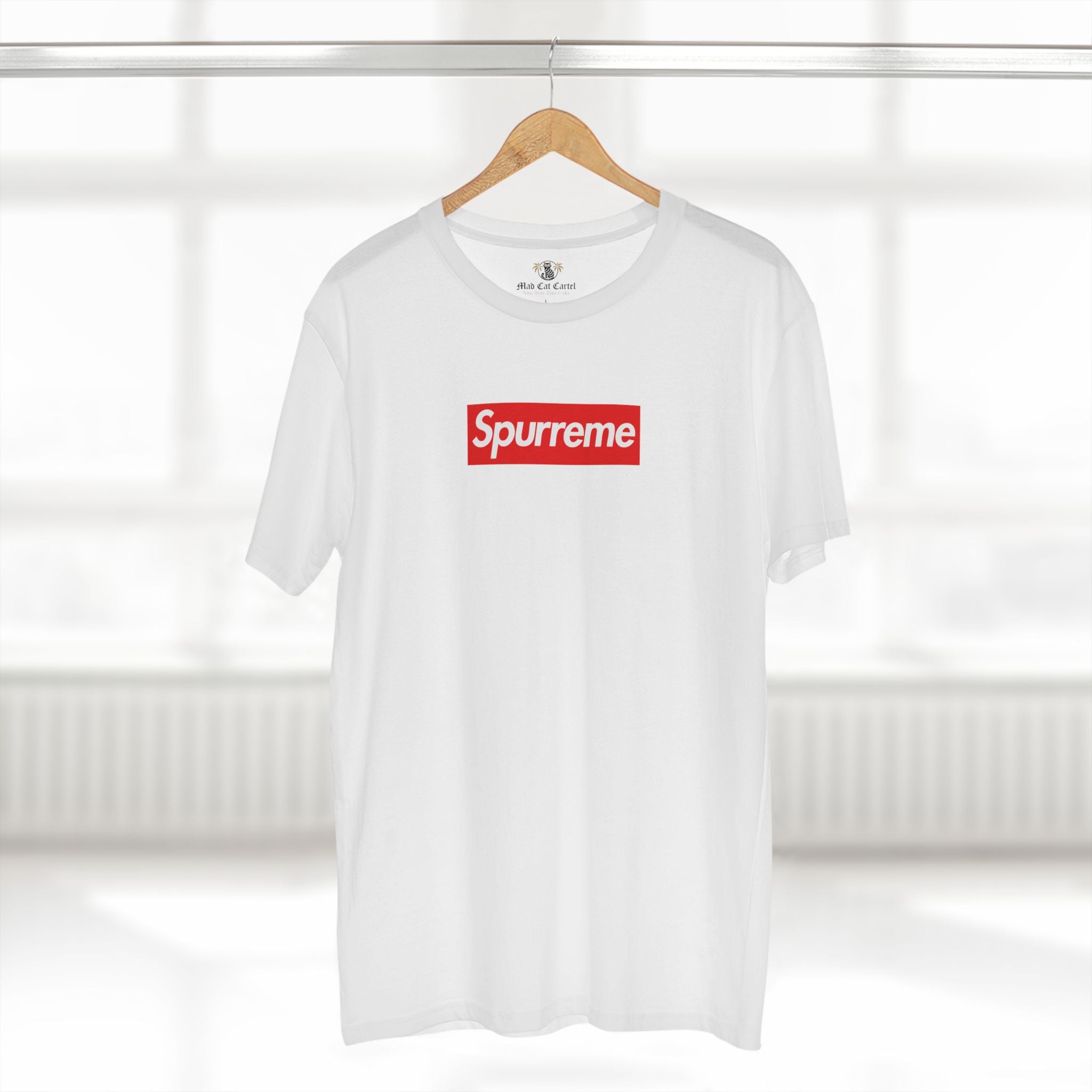 white back view t shirt, simple parody shirt, unisex short sleeve
