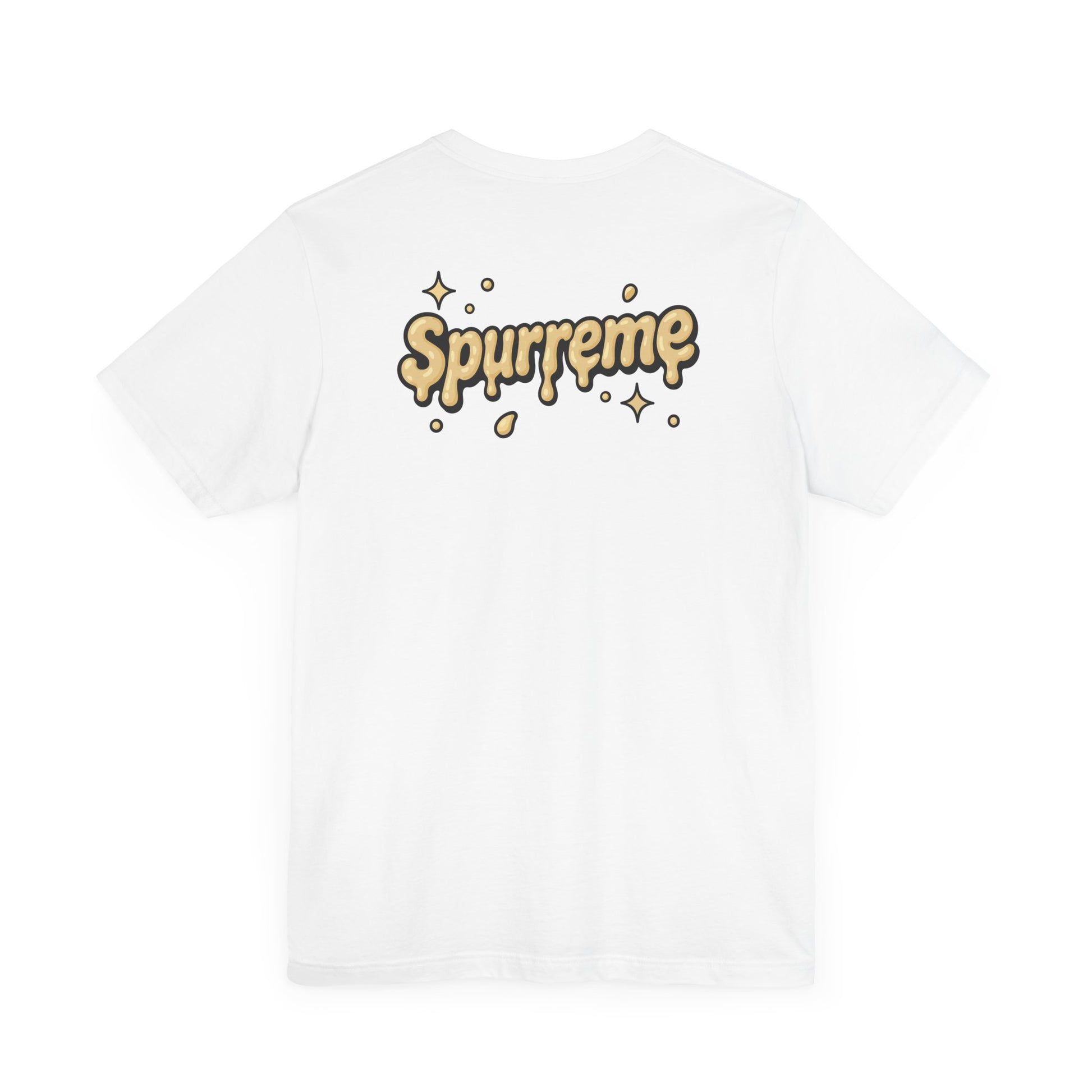 White t shirt angled view funny t shirts for men