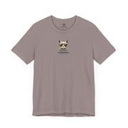 purrberry london mini crest cat graphic t shirt pebble brown front view cat lover shirts
