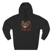 Purrada Devil Cat Graphic Black Hoodie
