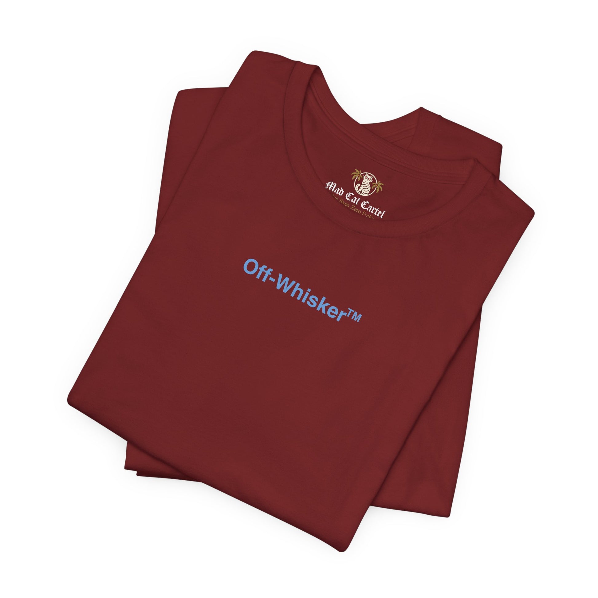 Two cardinal Signature Frame cat shirts folded – soft cotton tees