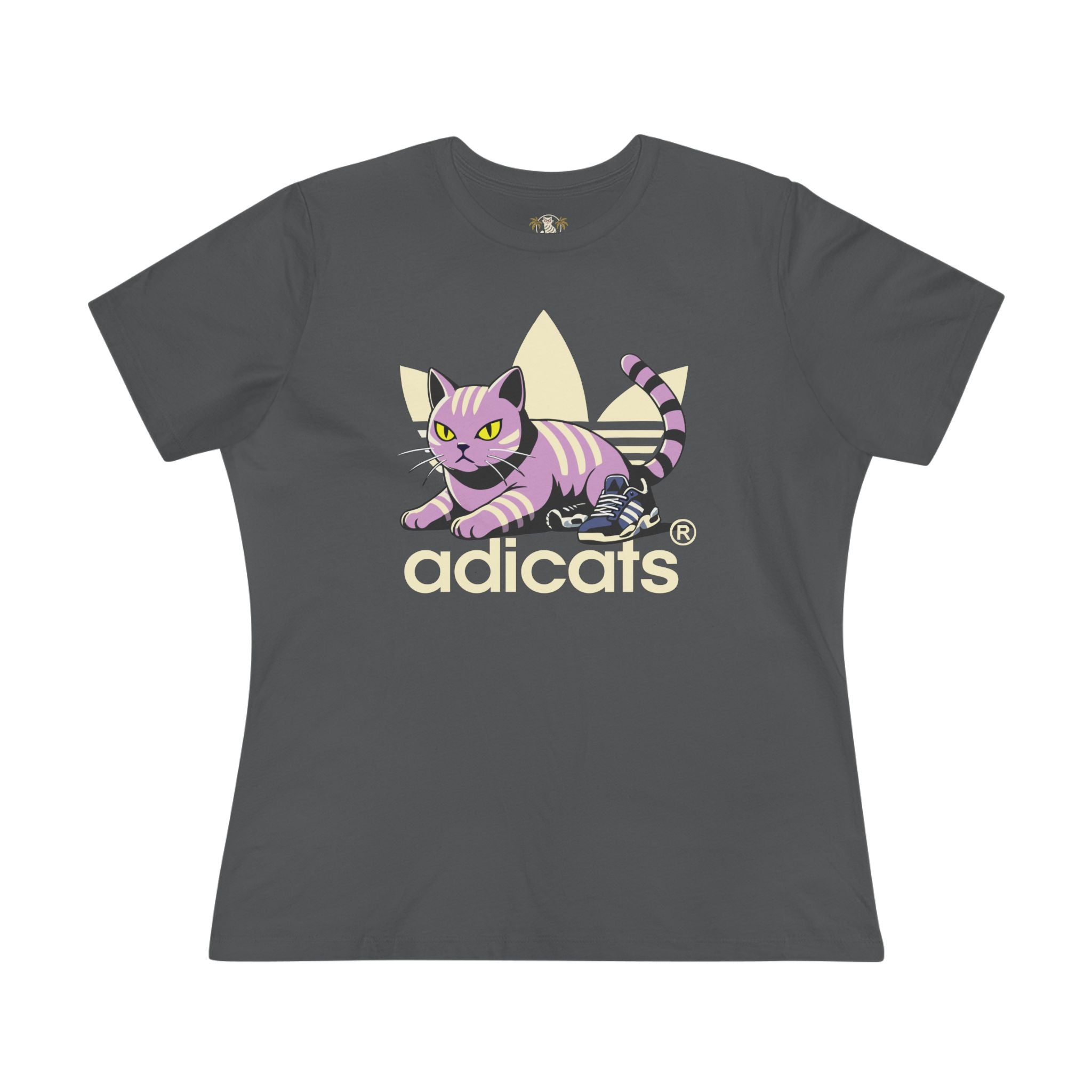 Asphalt Adicats Street Prowler Women’s Funny T Shirt for cat lovers