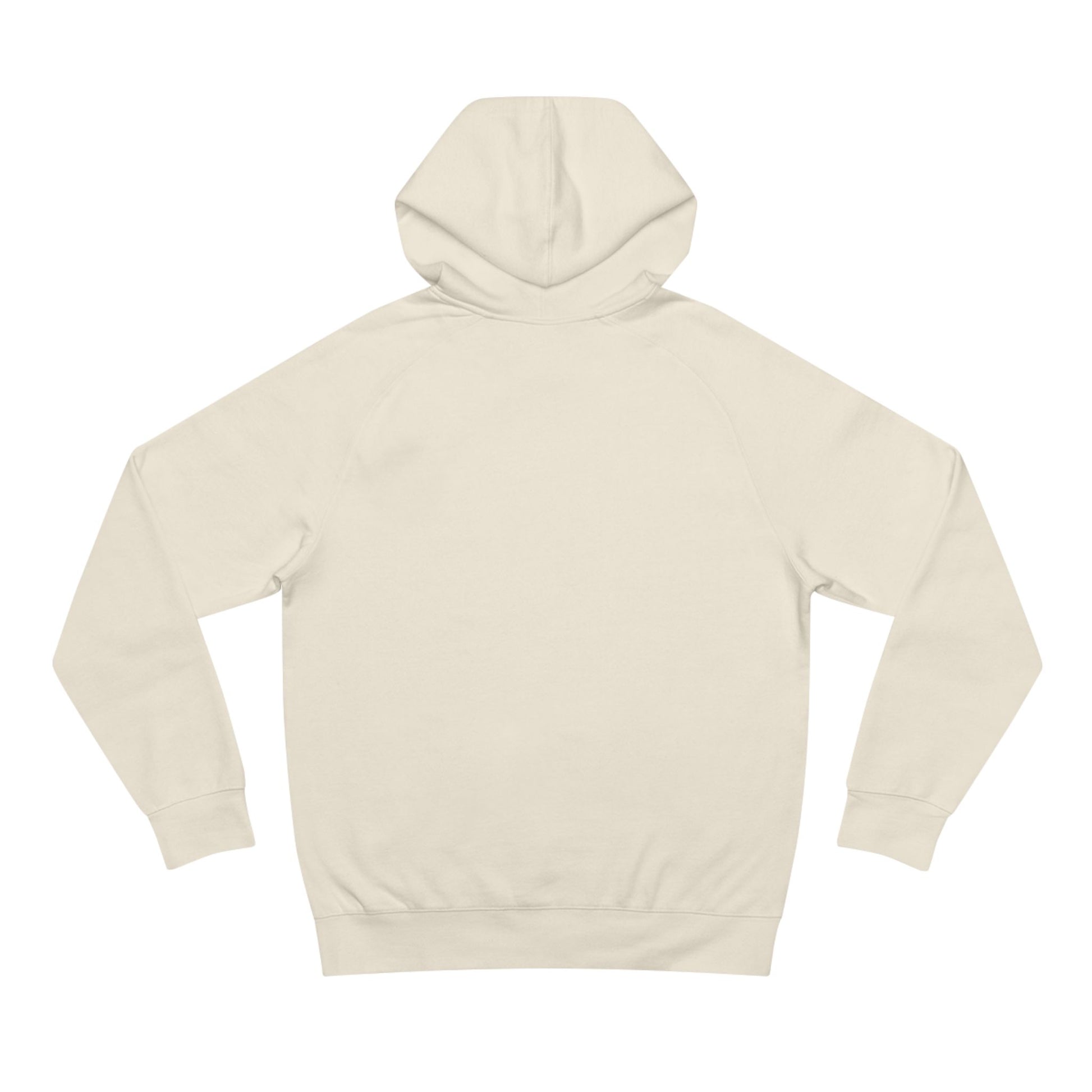 Back view of Pawlenciaga Hoodie, cat print clothing