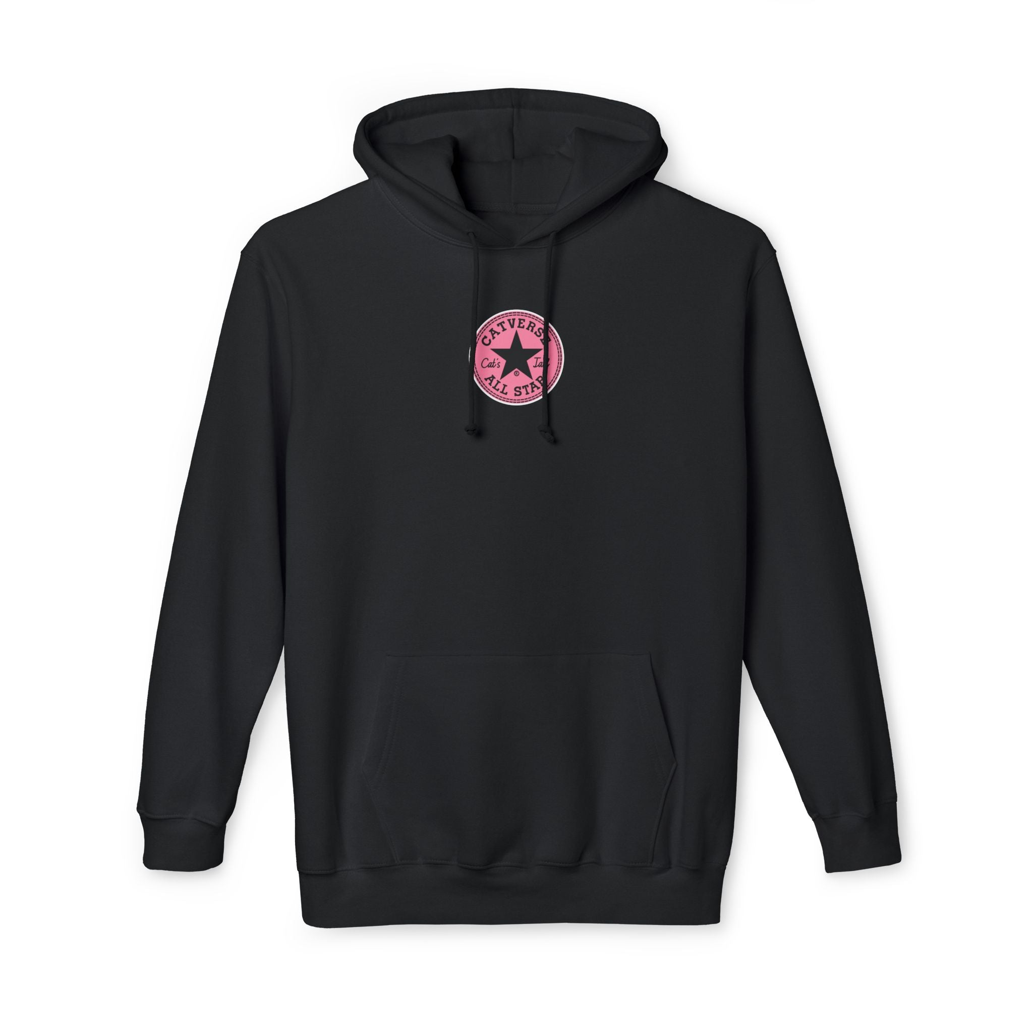 Catverse Chest Logo Apex Kick Cat Graphic Hoodie