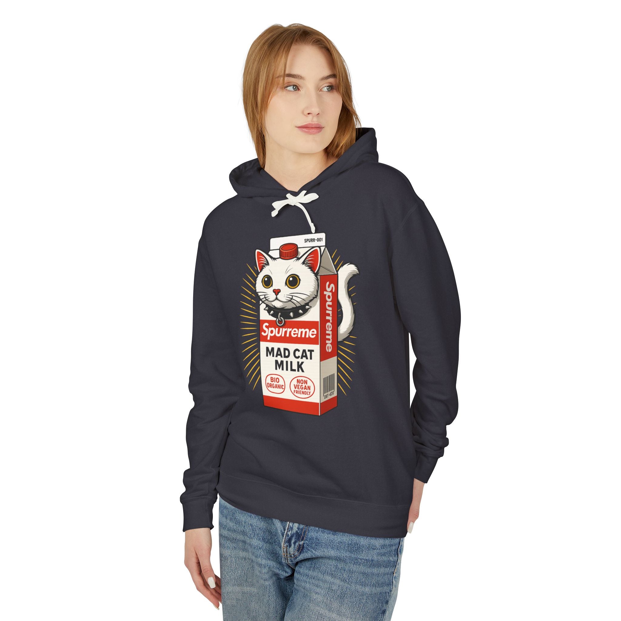 Spurreme Mad Cat Organic Milk Hoodie