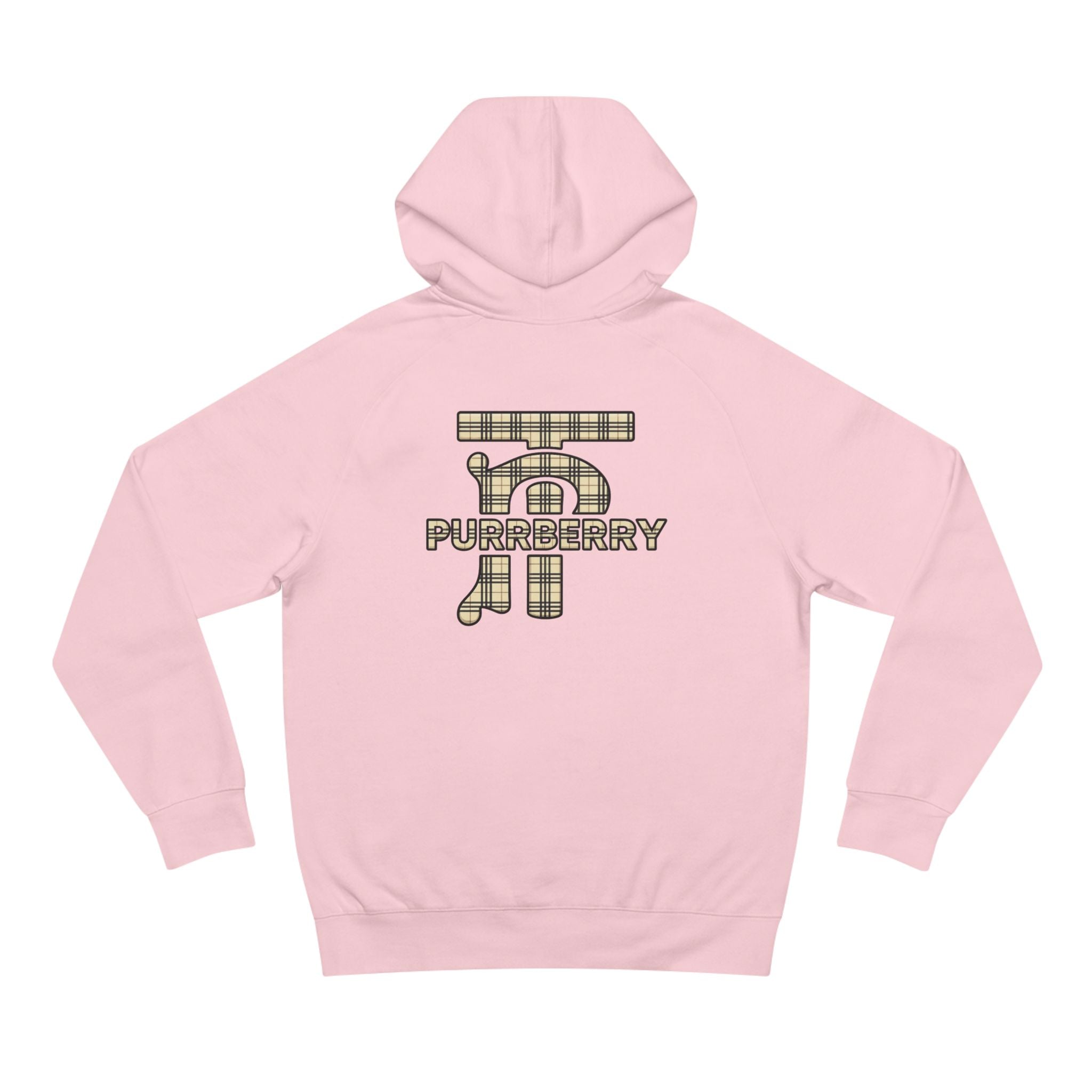 Purrberry Bowtie Icon Cat Graphic Hoodie