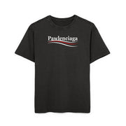 Pawlenciaga logo acid washed men's oversized t shirt parody shirts funny mens t shirts oversized graphic t shirt unique gifts for cat lovers asphalt front view
