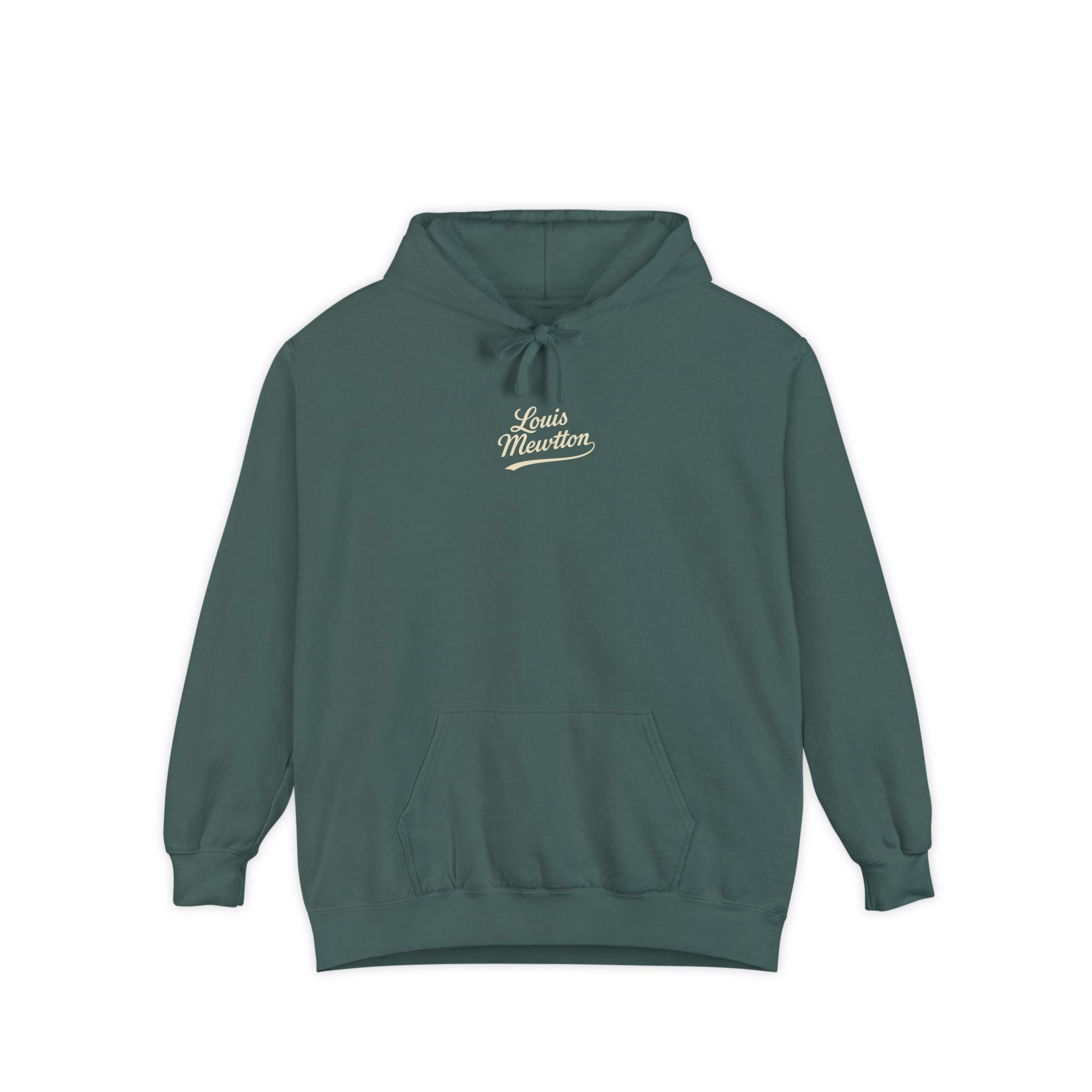 Louis Mewtton Chest Logo Galactic Fam Cat Graphic Hoodie