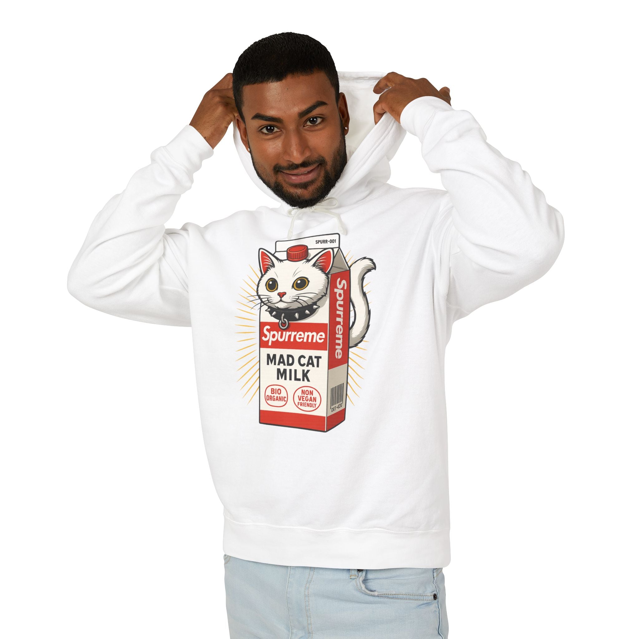 Spurreme Mad Cat Organic Milk Hoodie