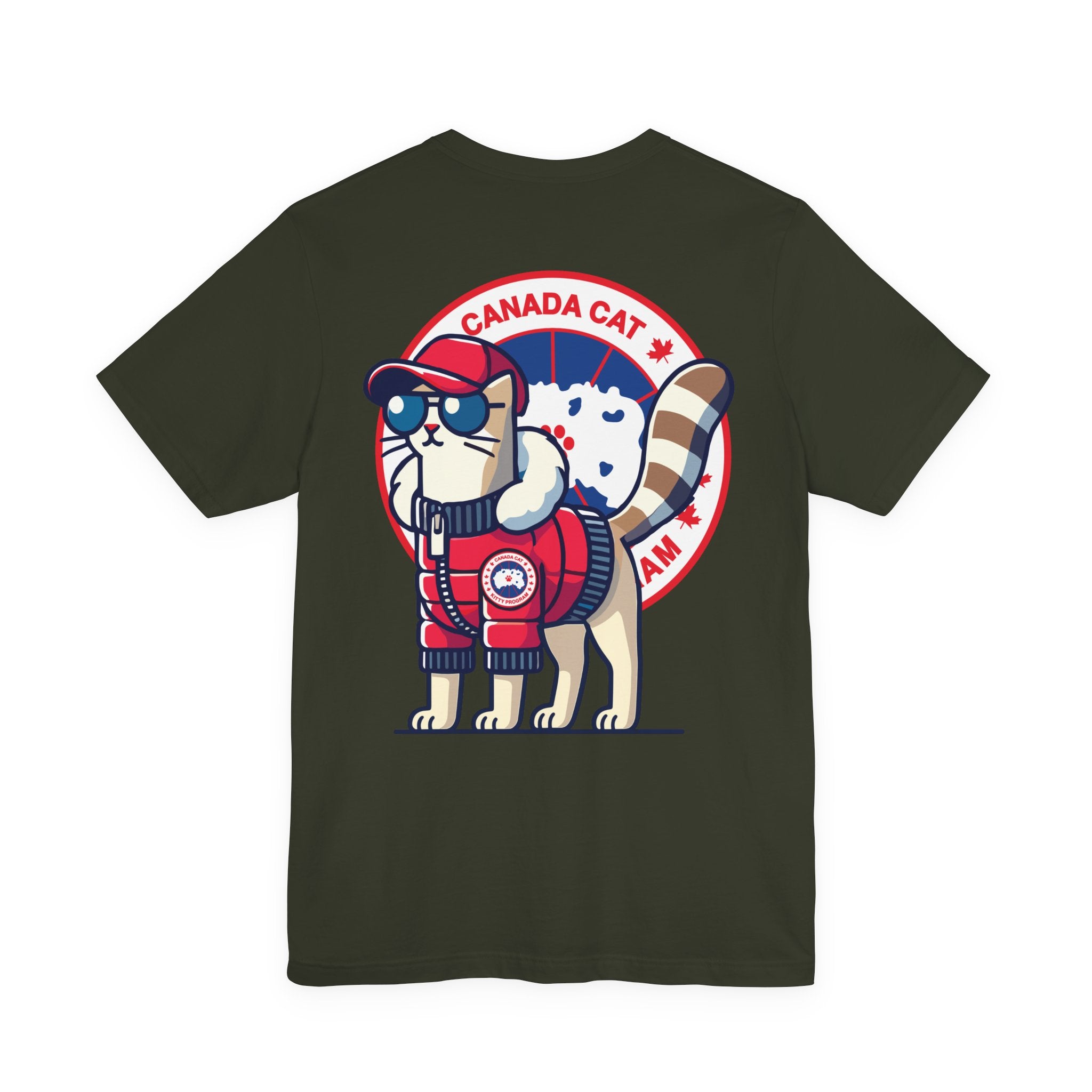 green graphic t shirt