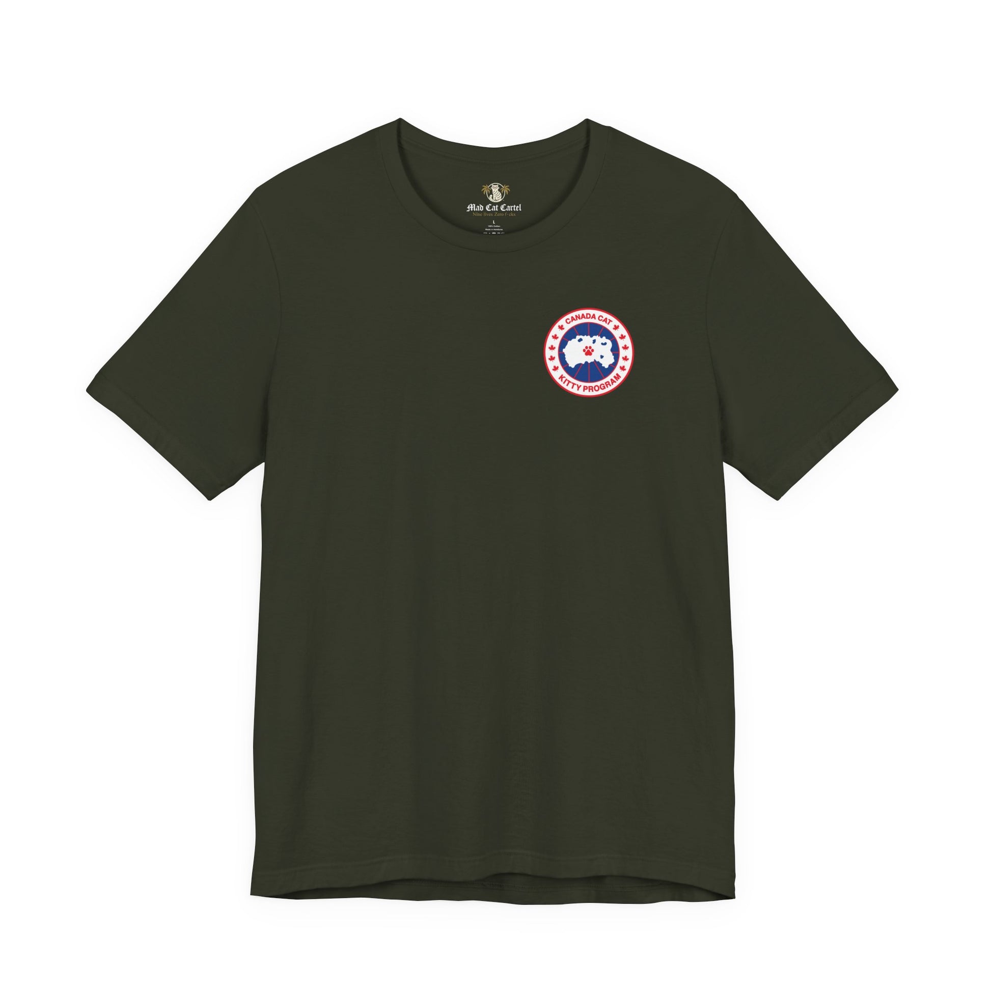 graphic green t shirt