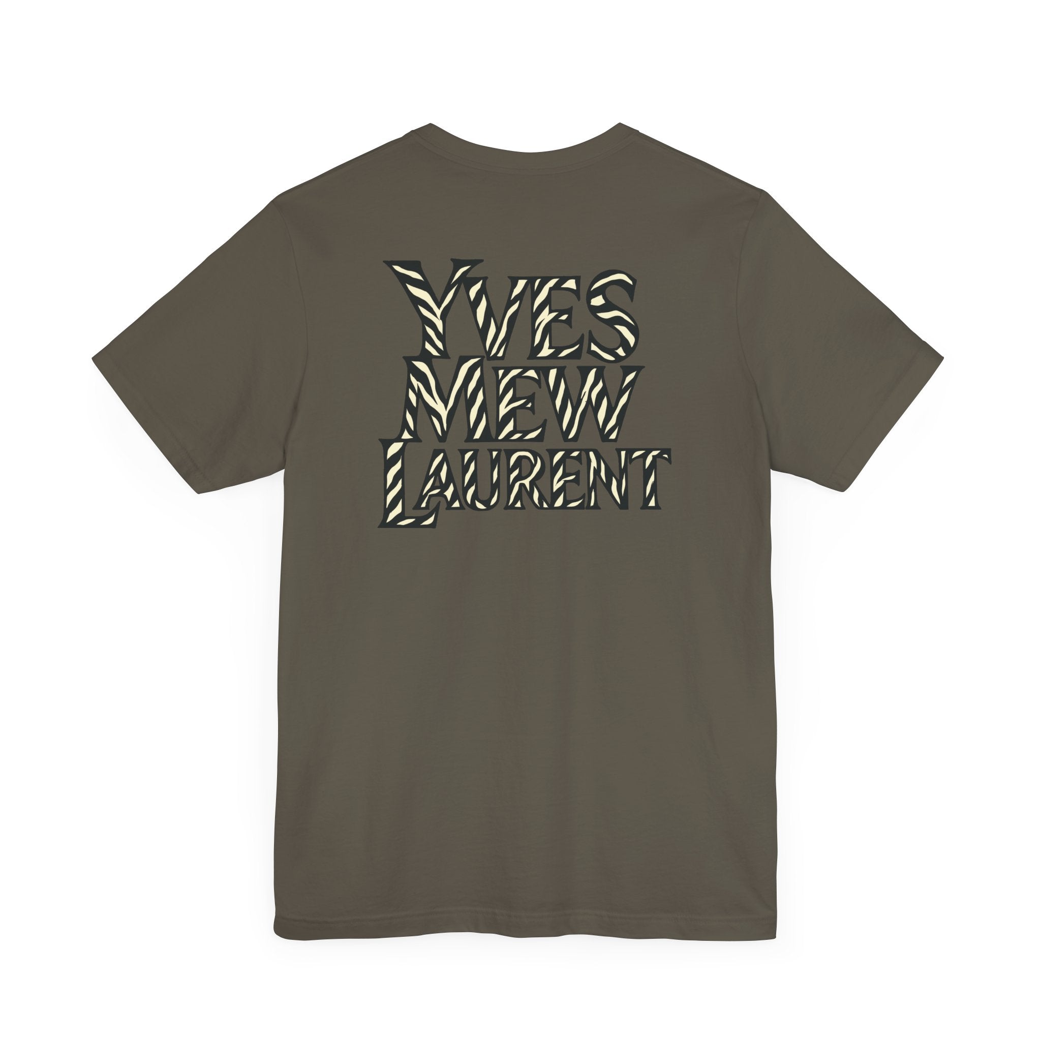 Army cat lovers stuff back text flat lay