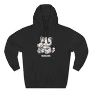 Meowschino Teddy Hug Cat Graphic Hoodie