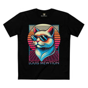 black graphic t-shirt