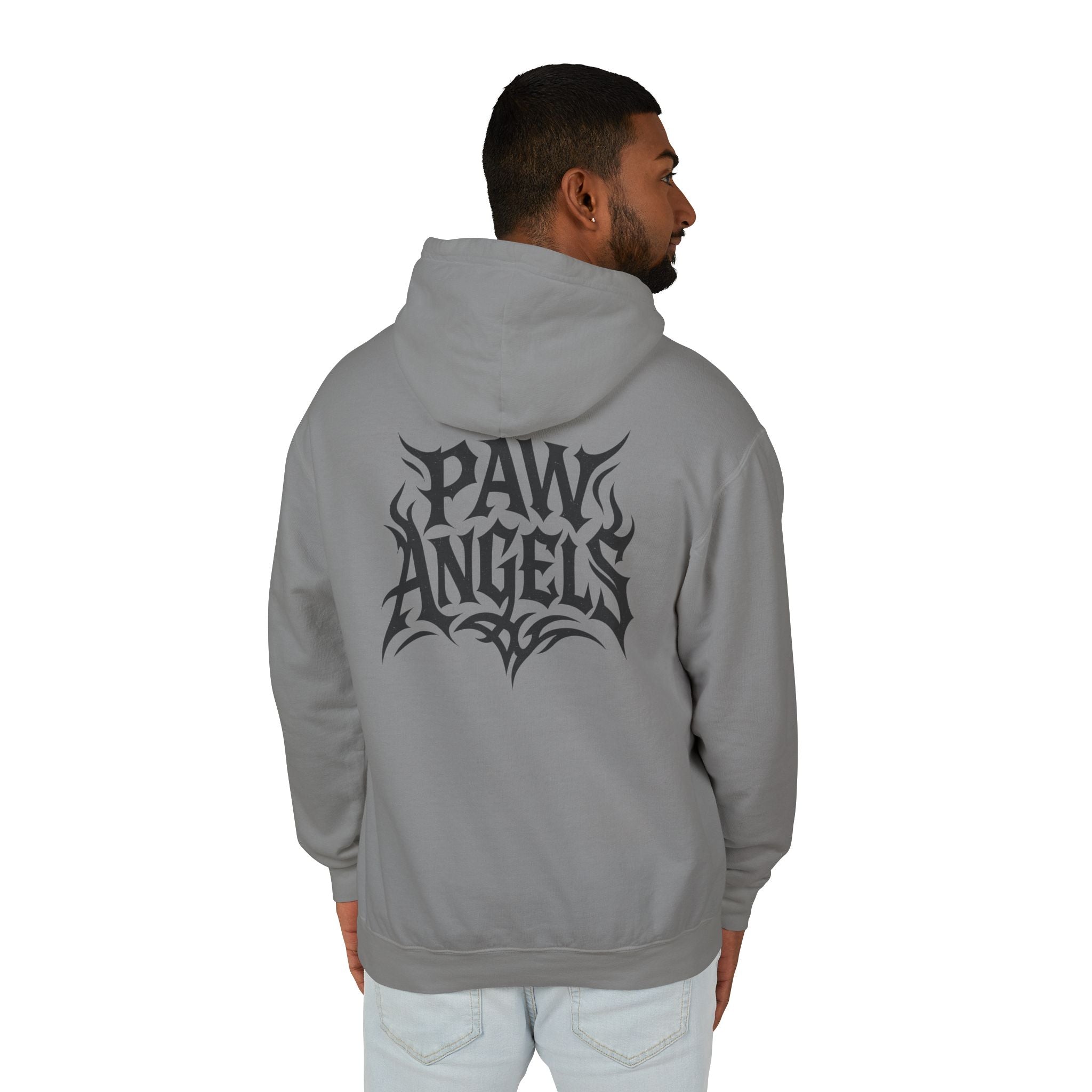 Paw Angels Rebel Angel Cat Graphic Hoodie