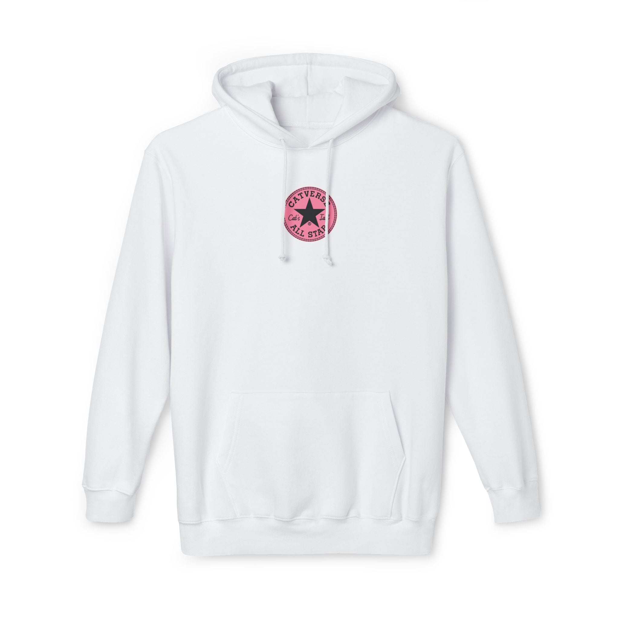 Catverse Chest Logo Apex Kick Cat Graphic Hoodie