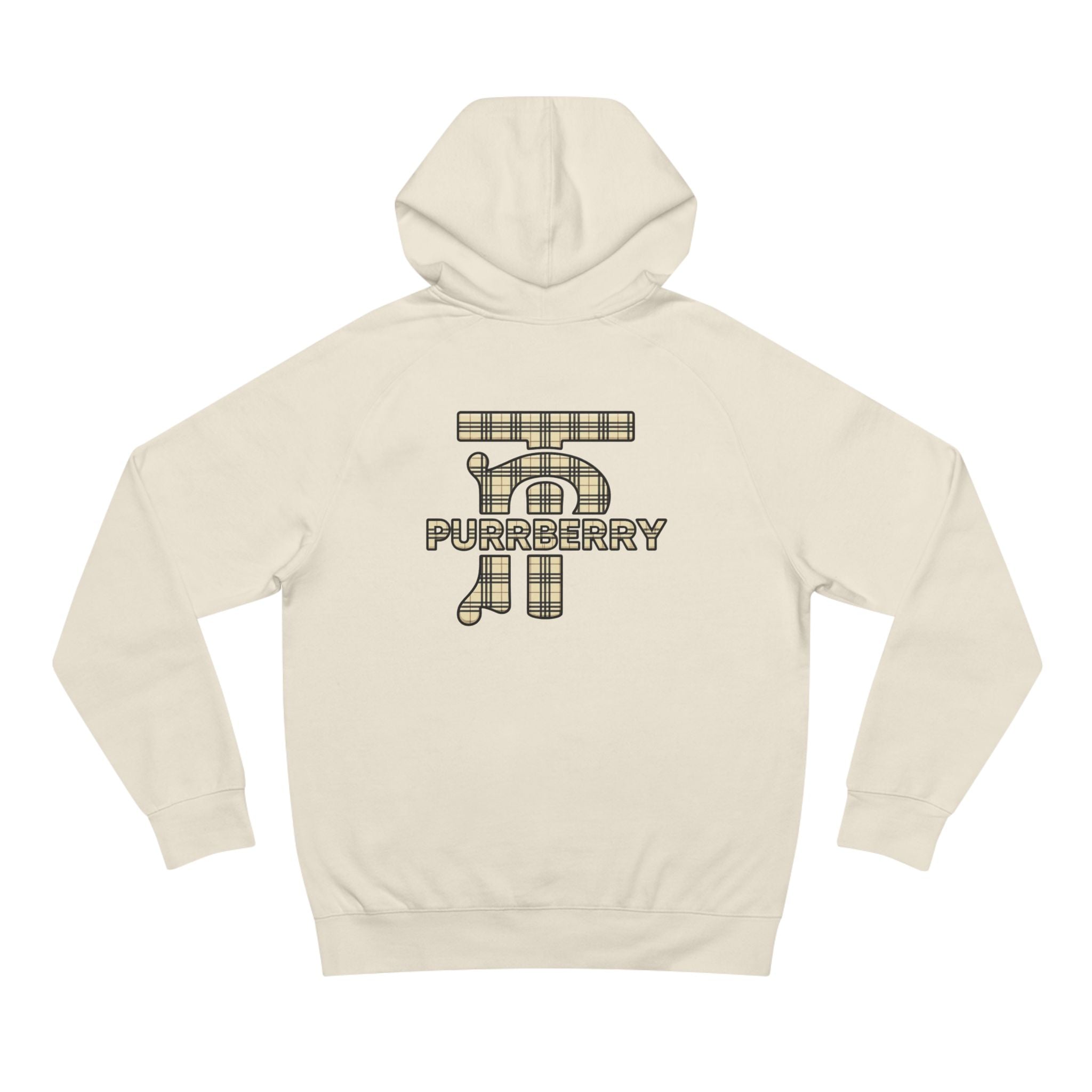Purrberry Bowtie Icon Cat Graphic Hoodie