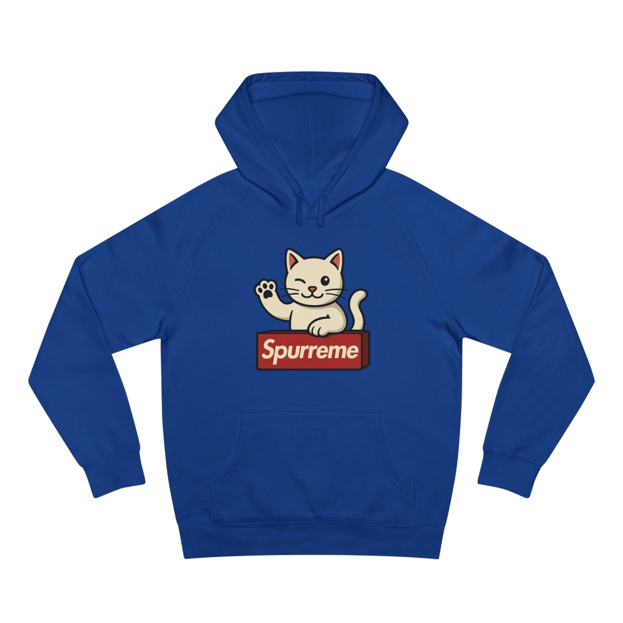 Spurreme Lucky Cat Box Logo Graphic Hoodie