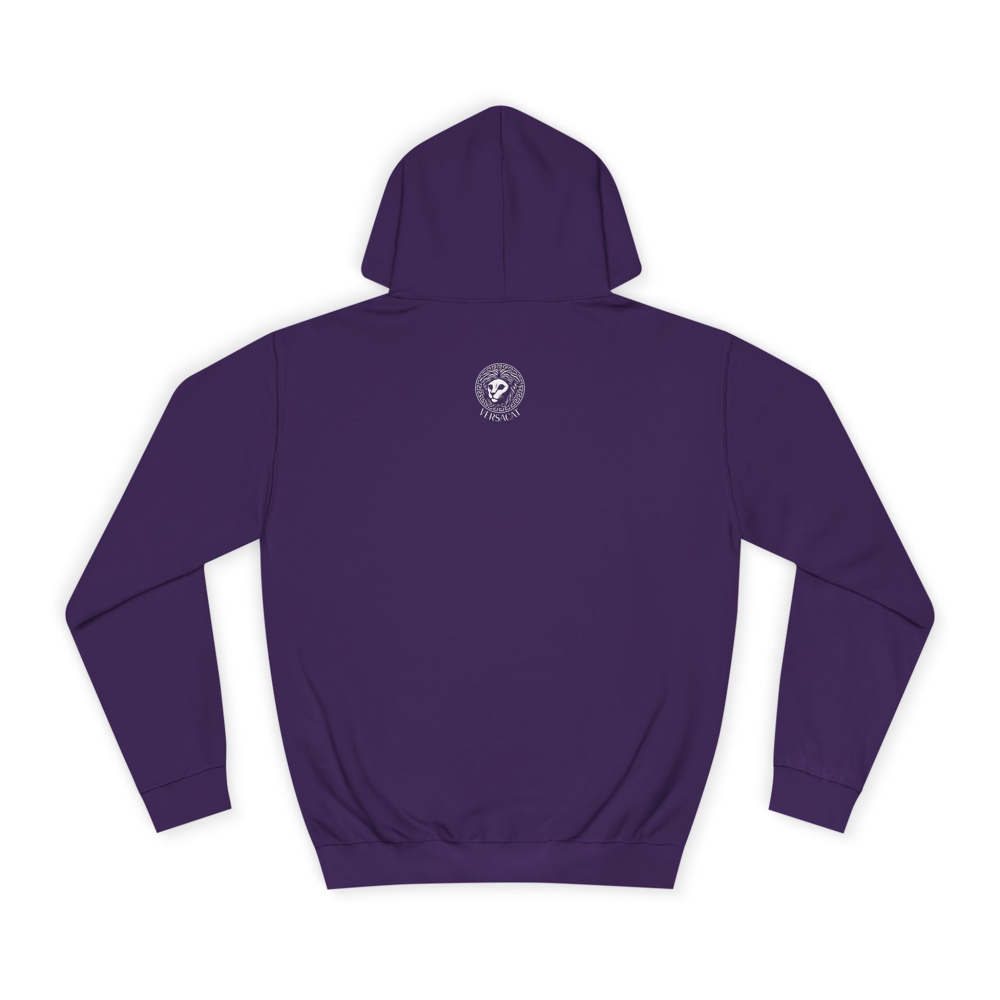 Versacat Chest Logo Cat Graphic Hoodie