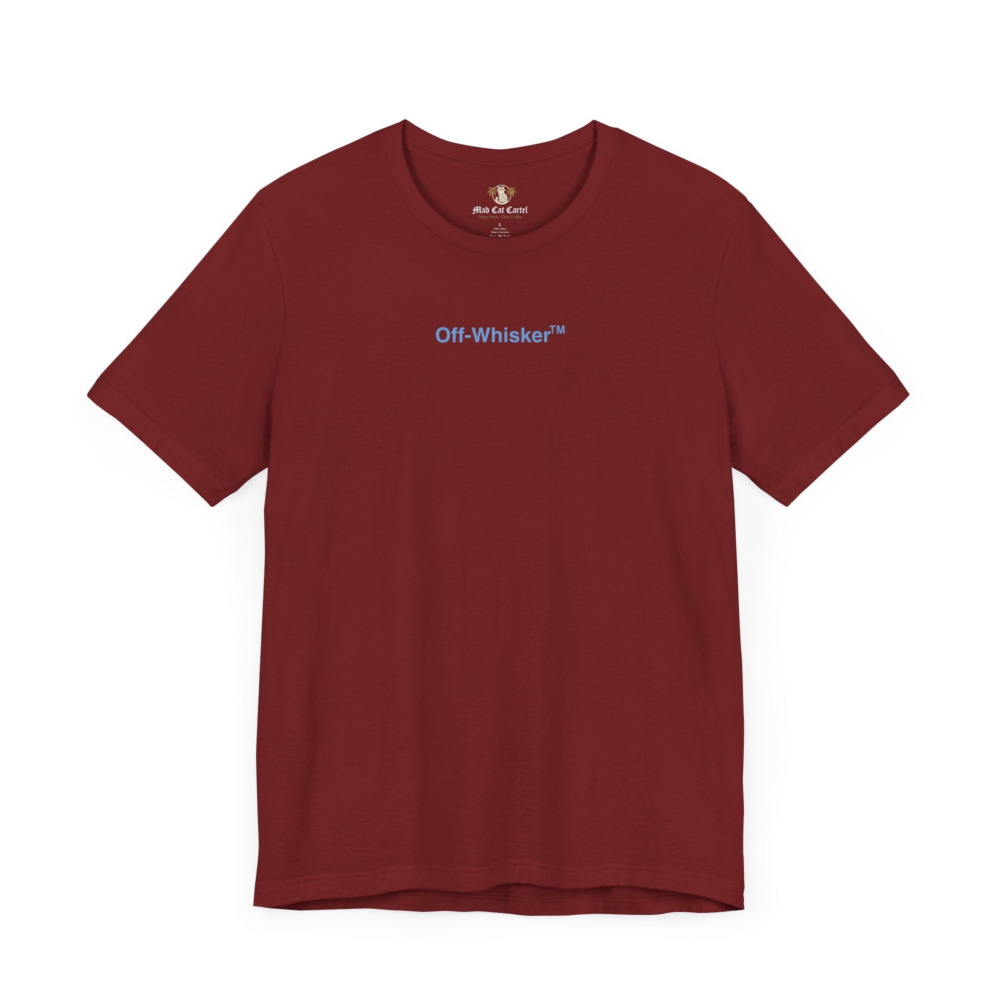 Cardinal Signature Frame cat t shirt – small chest print