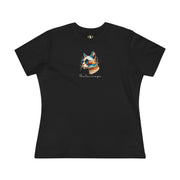 Pawlenciaga Chest Cat Graphic Icon Women's T Shirt