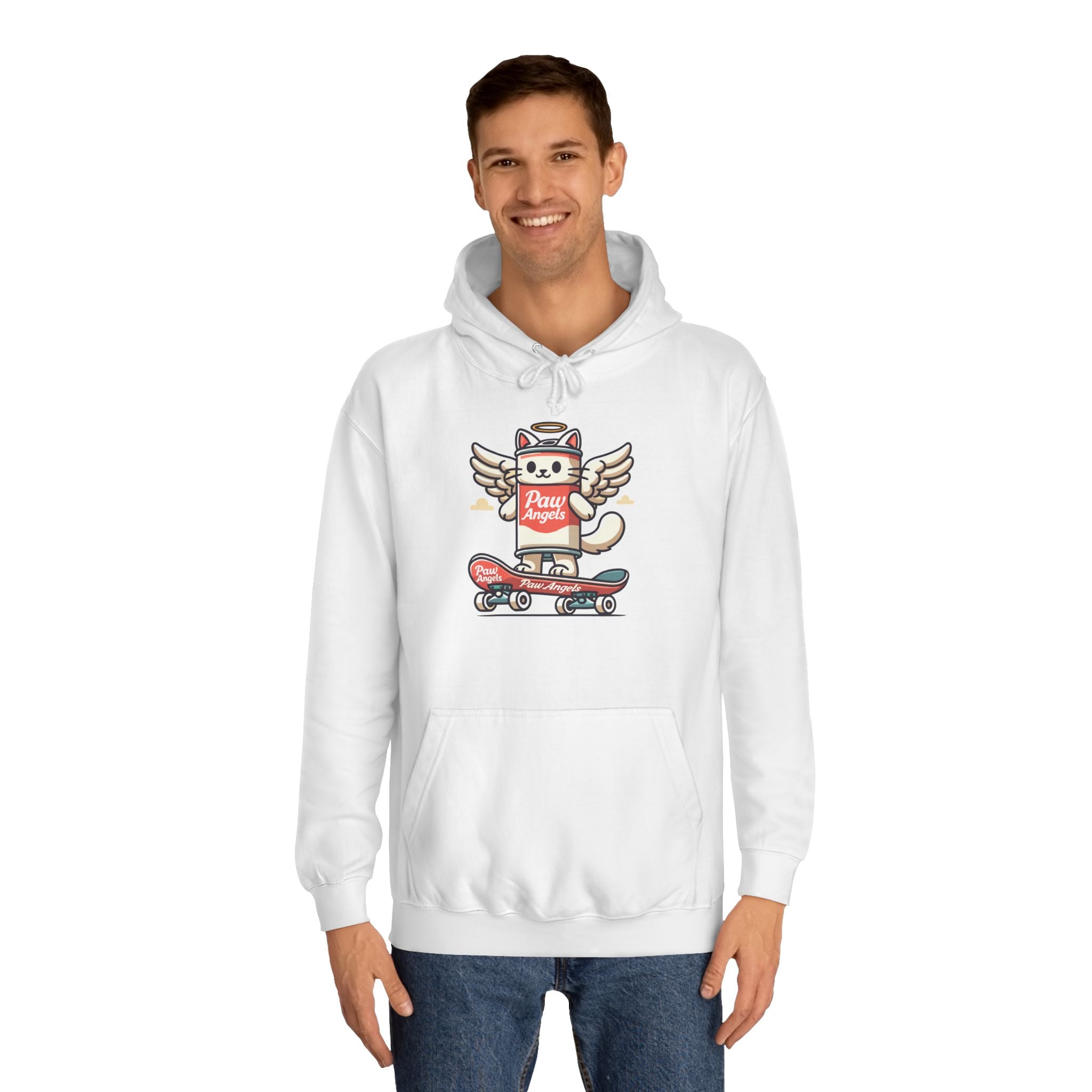 Paw Angels Spray Cat Graphic Hoodie