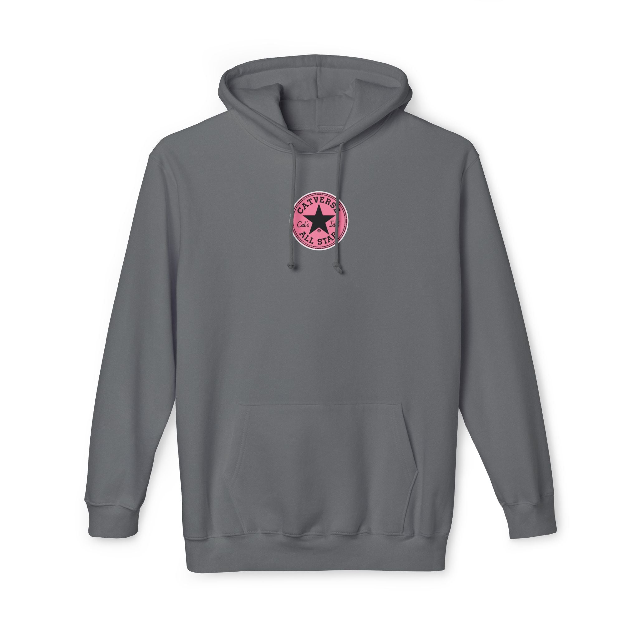 Catverse Chest Logo Apex Kick Cat Graphic Hoodie
