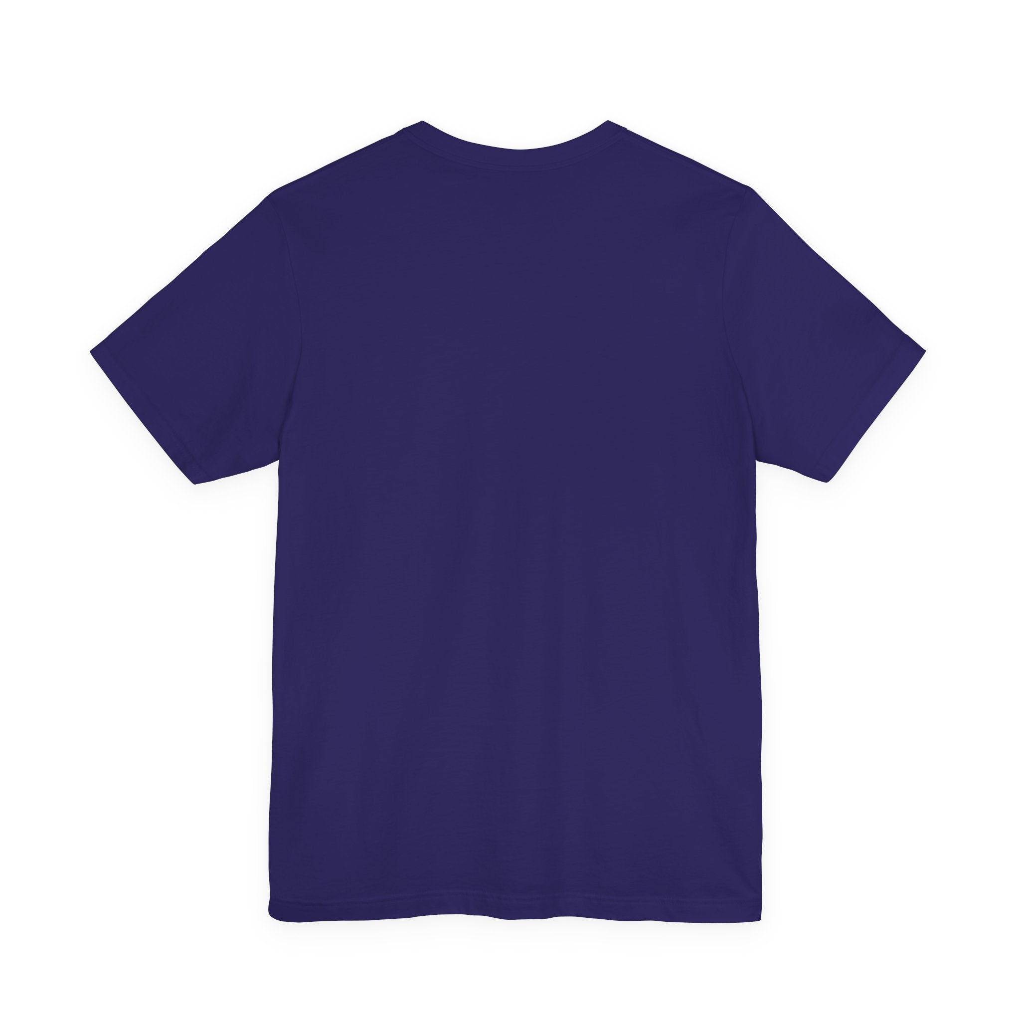 purple t shirt
