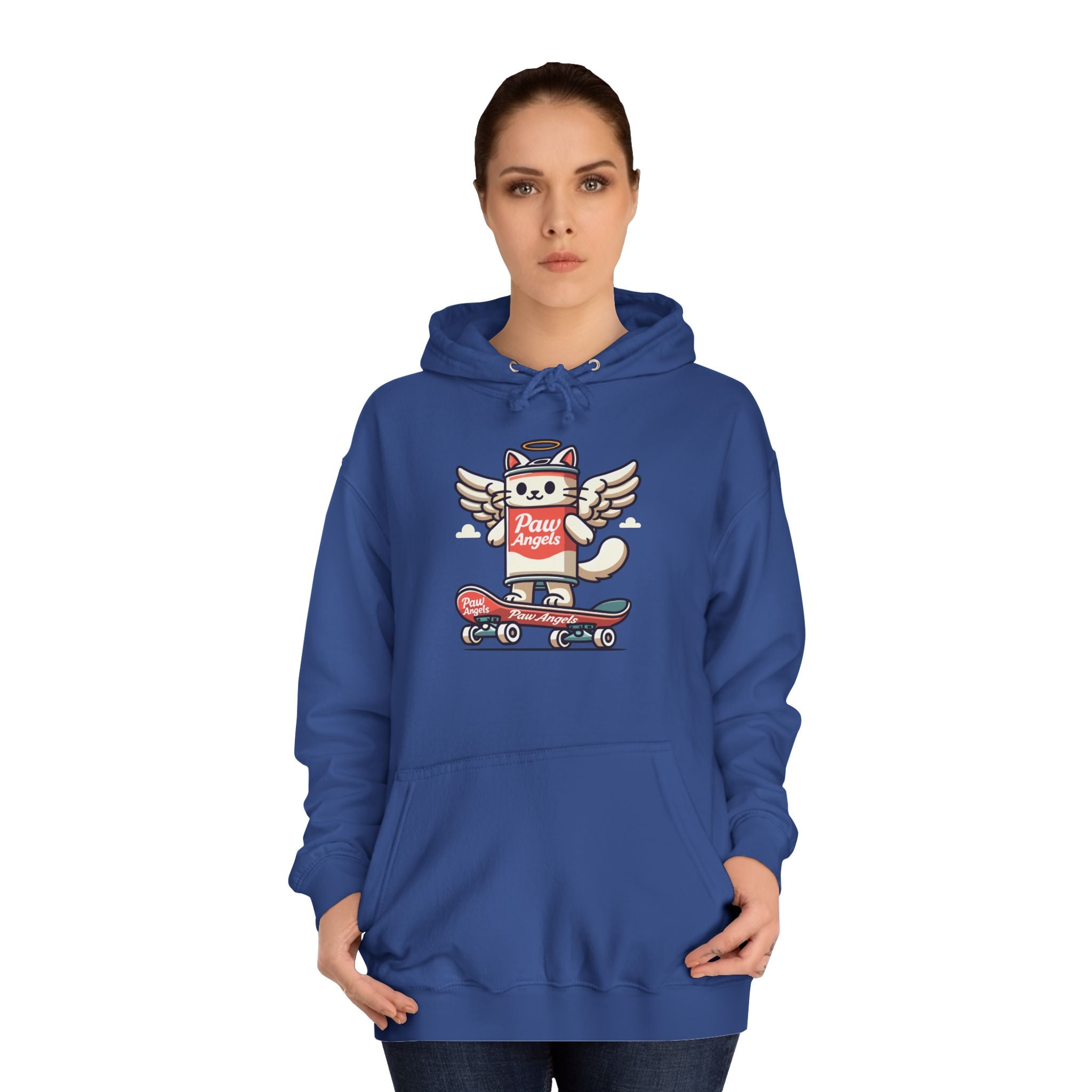 Paw Angels Spray Cat Graphic Hoodie