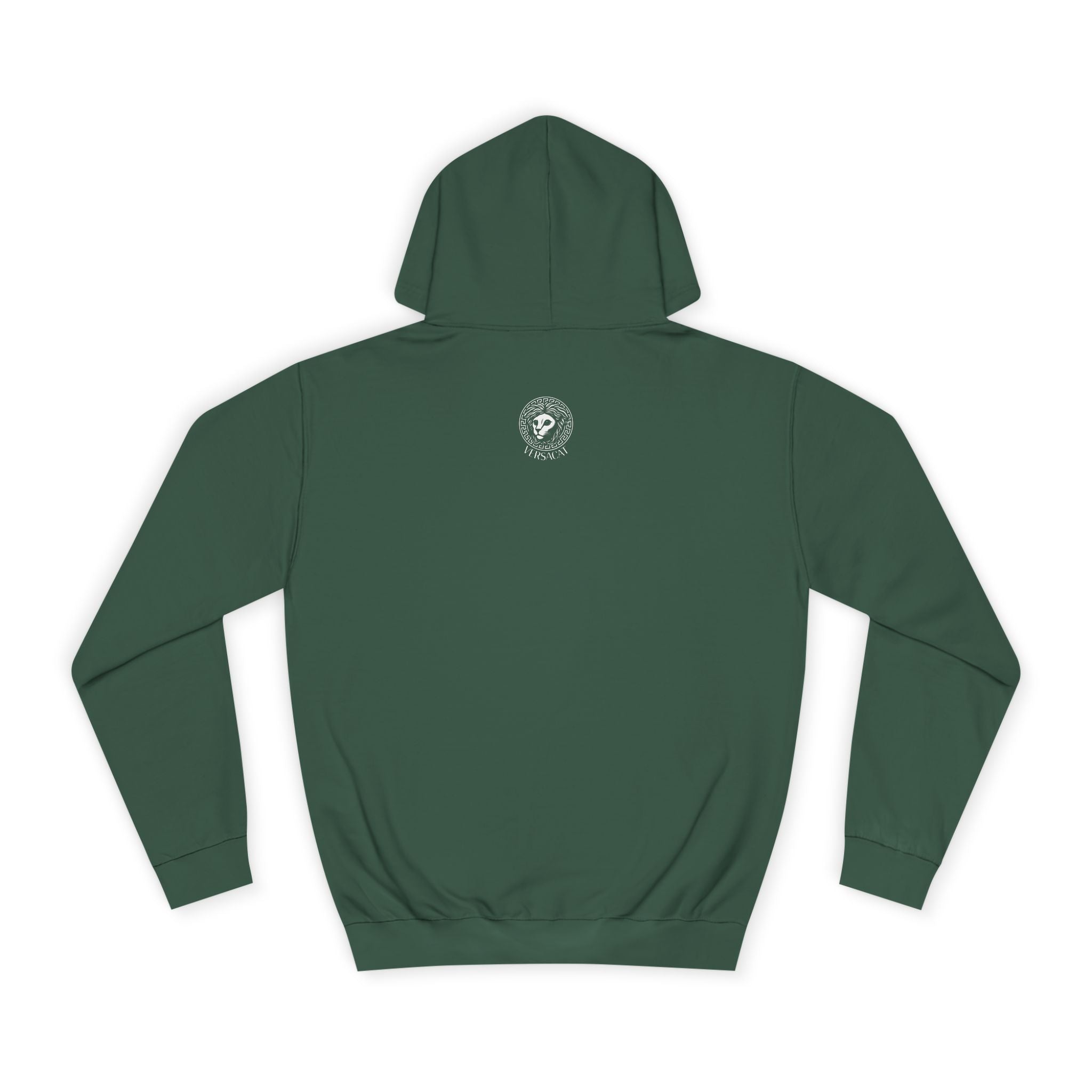 Versacat Chest Logo Cat Graphic Hoodie