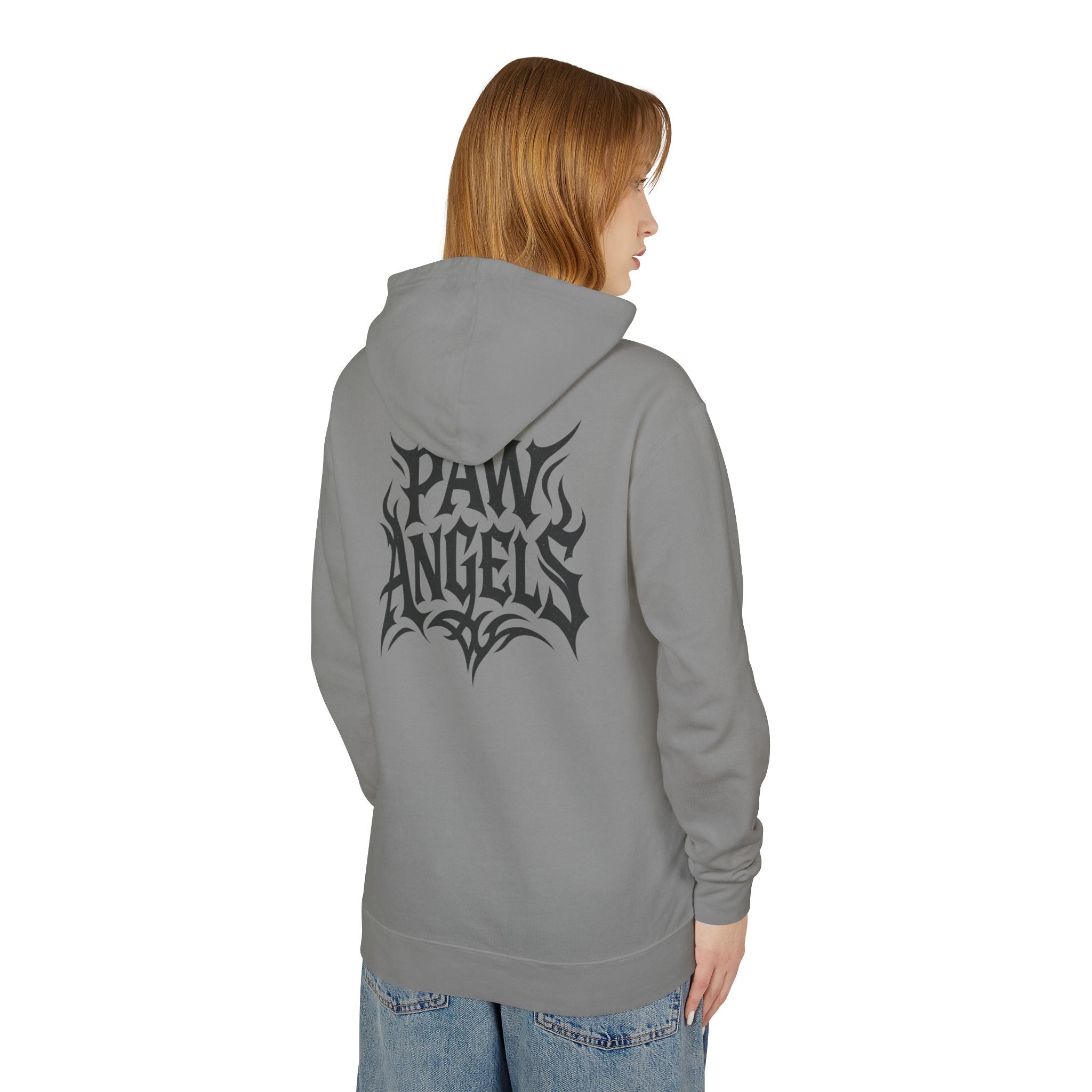 Paw Angels Rebel Angel Cat Graphic Hoodie