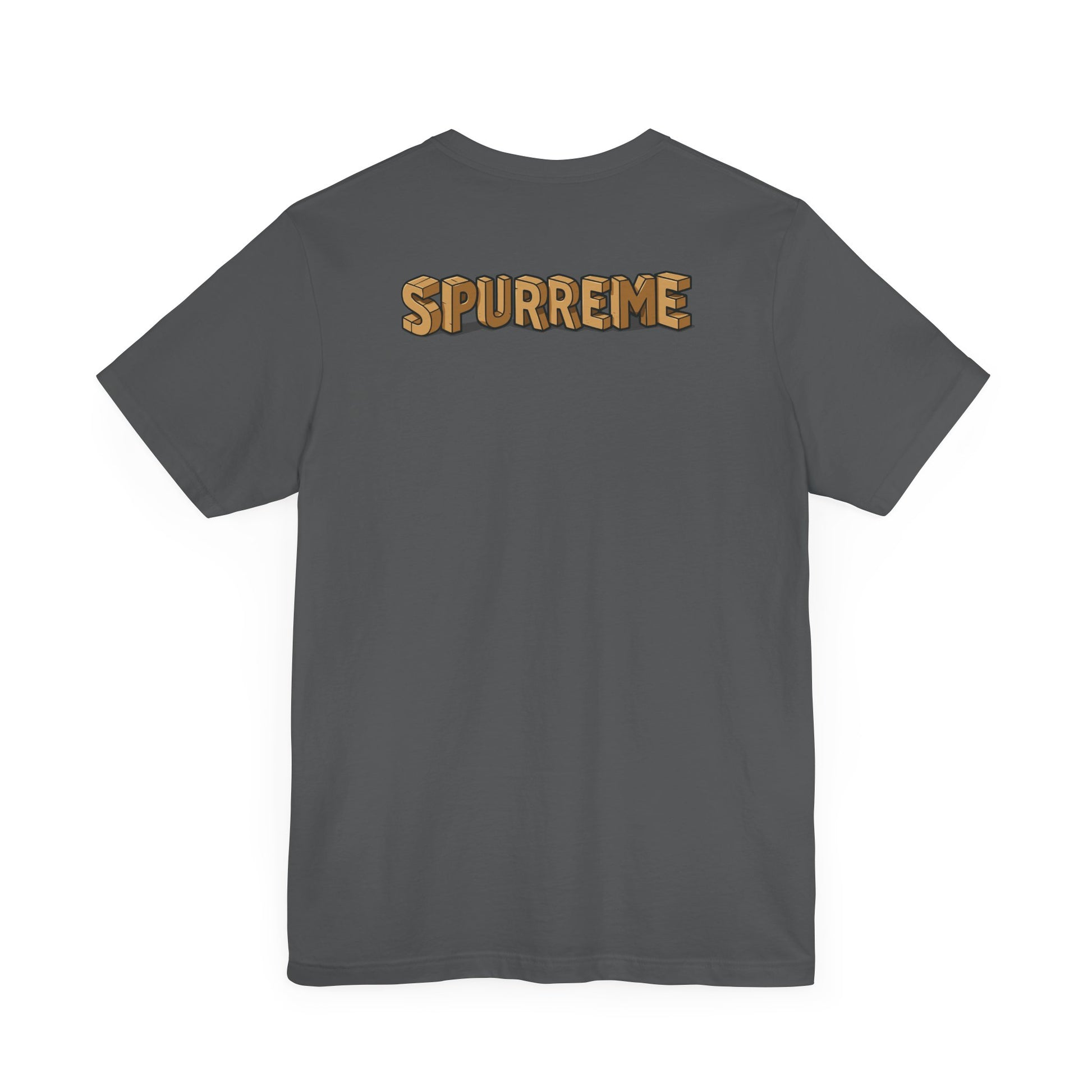 Gray t shirt back logo funny adult shirts