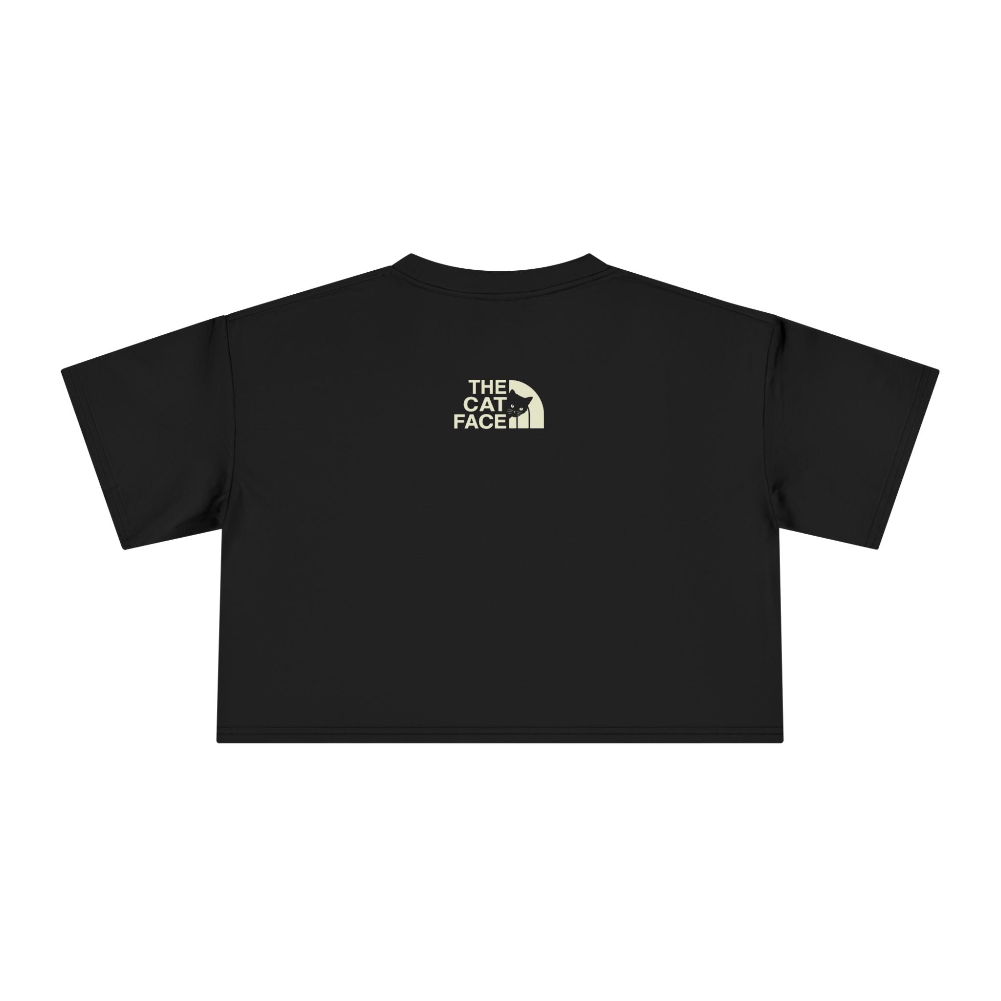 The Cat Face Apres Ski Kitty Women's Crop T Shirt