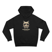Purrberry Bowtie Icon Cat Graphic Hoodie