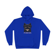Purrada Noir Bag Cat Graphic Hoodie