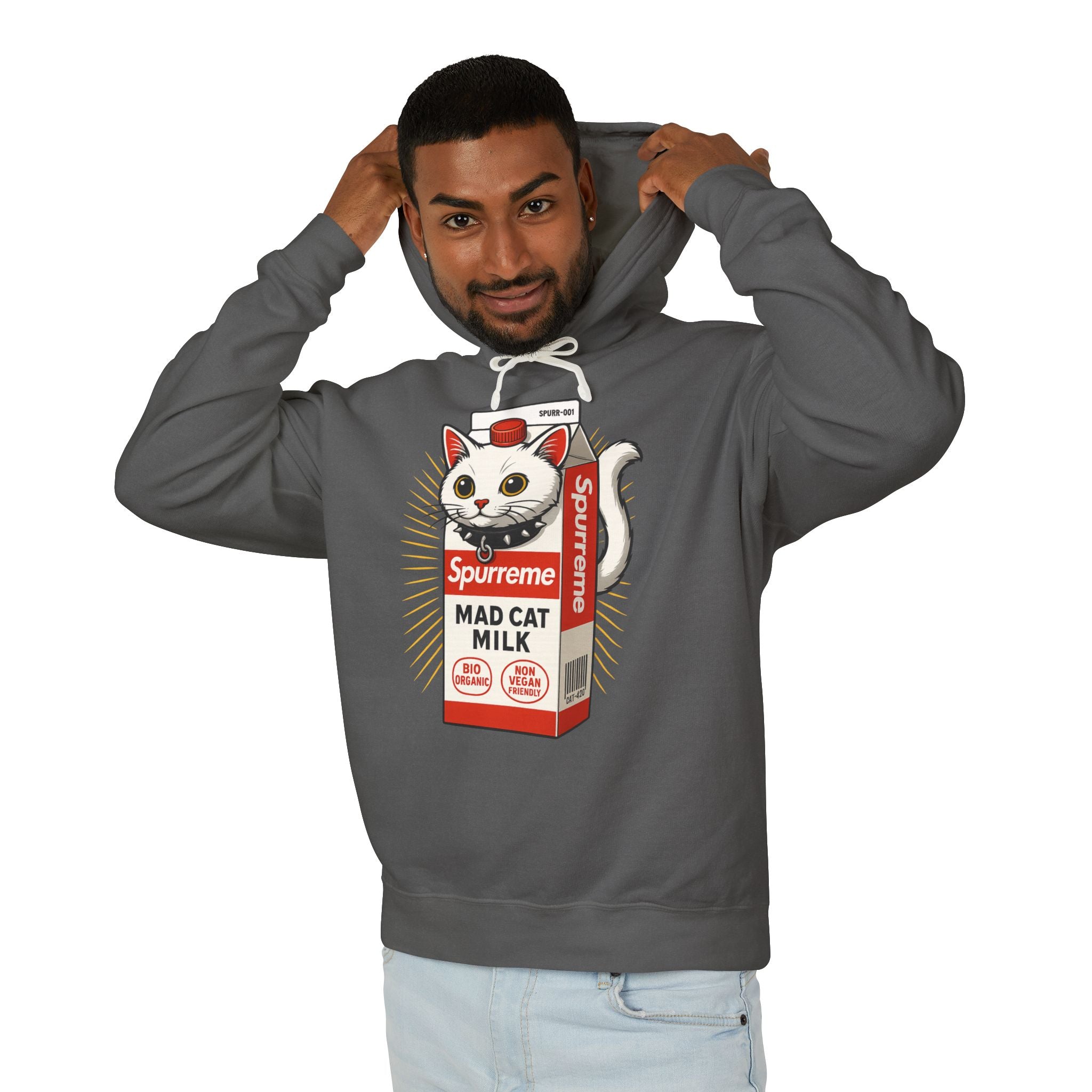 Spurreme Mad Cat Organic Milk Hoodie