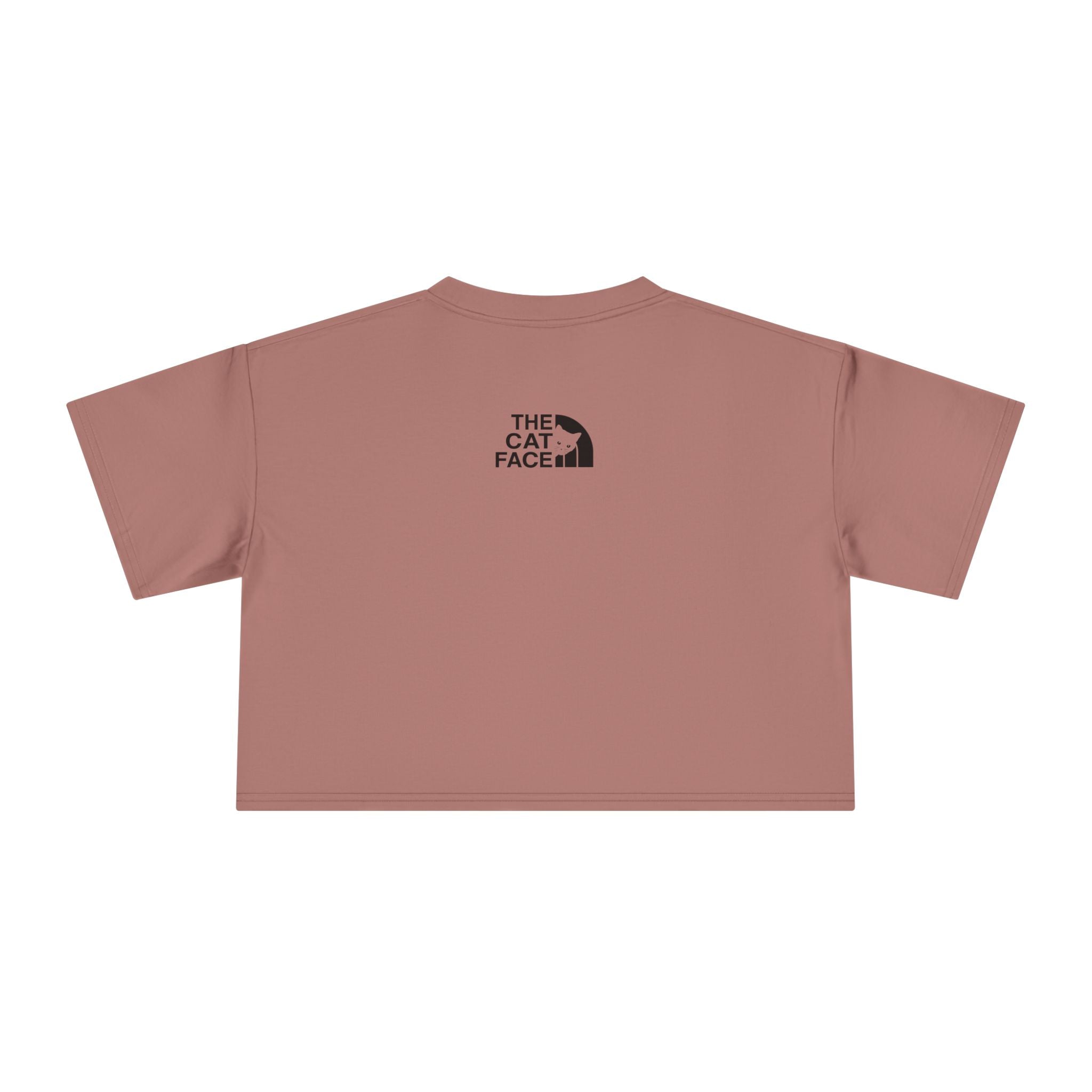 The Cat Face Apres Ski Kitty Women's Crop T Shirt