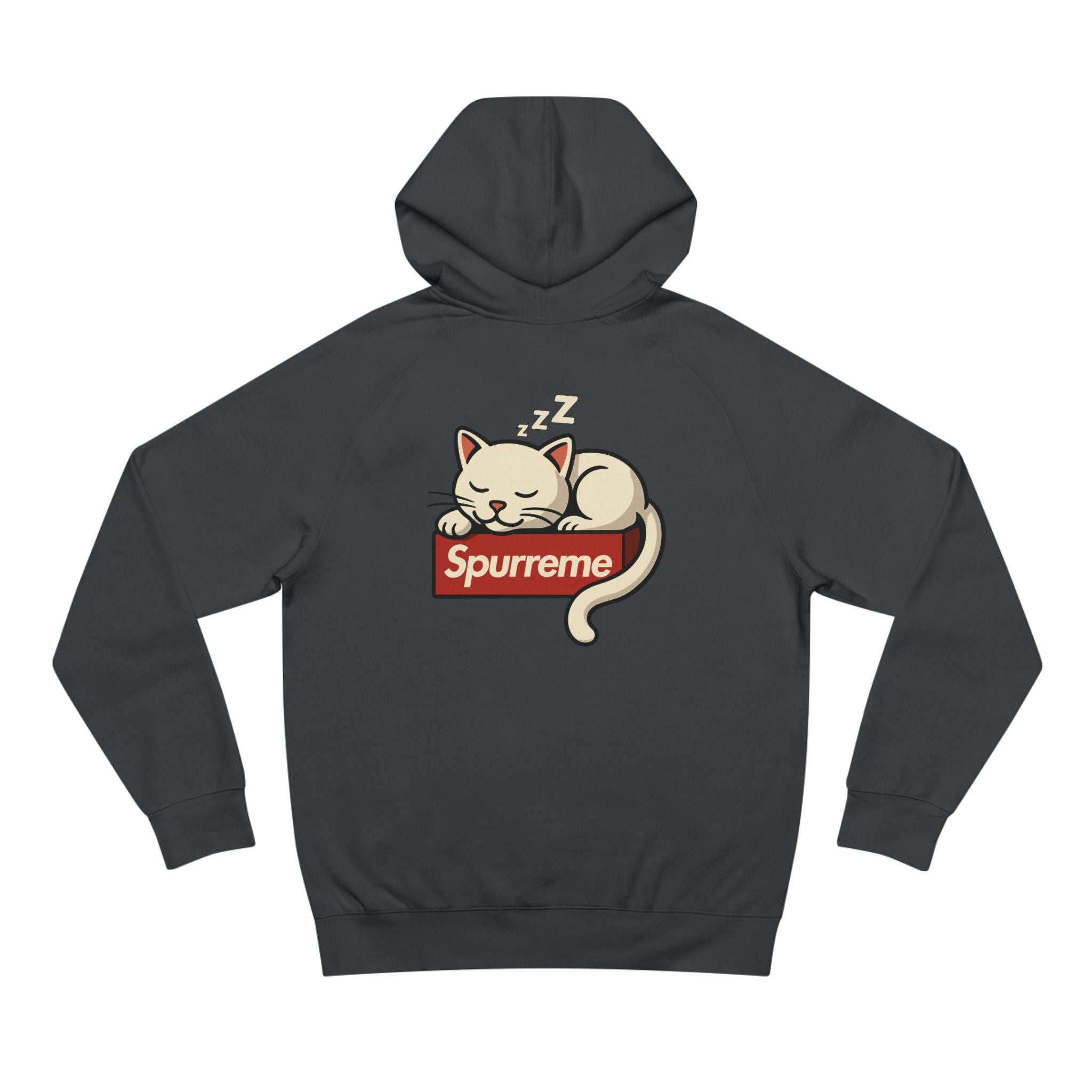 Spurreme Lucky Cat Box Logo Graphic Hoodie