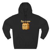Spurreme Fluffy Loaf Kitty Graphic Hoodie