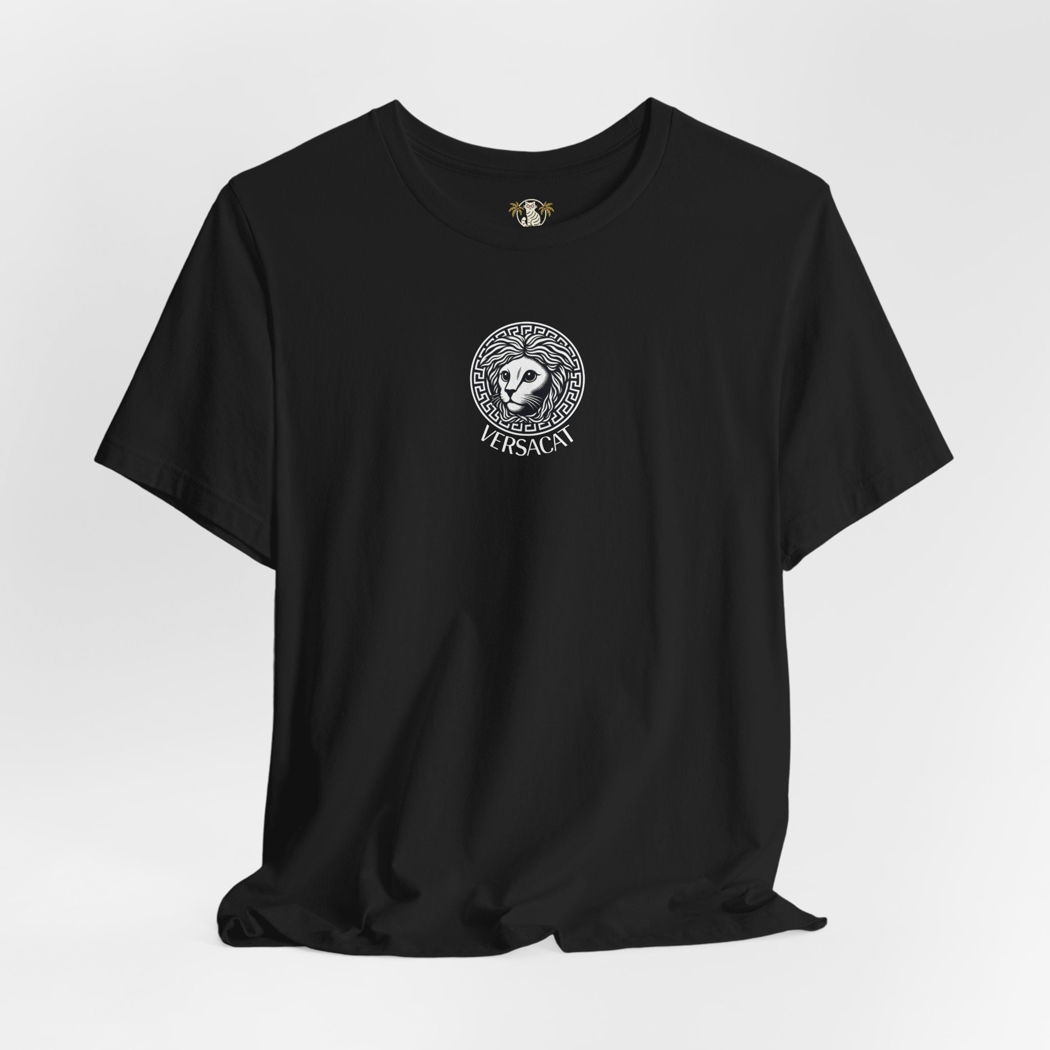 Team navy Versacat Imperial Emblem graphic cat lover shirt – cool cat shirt for men and women