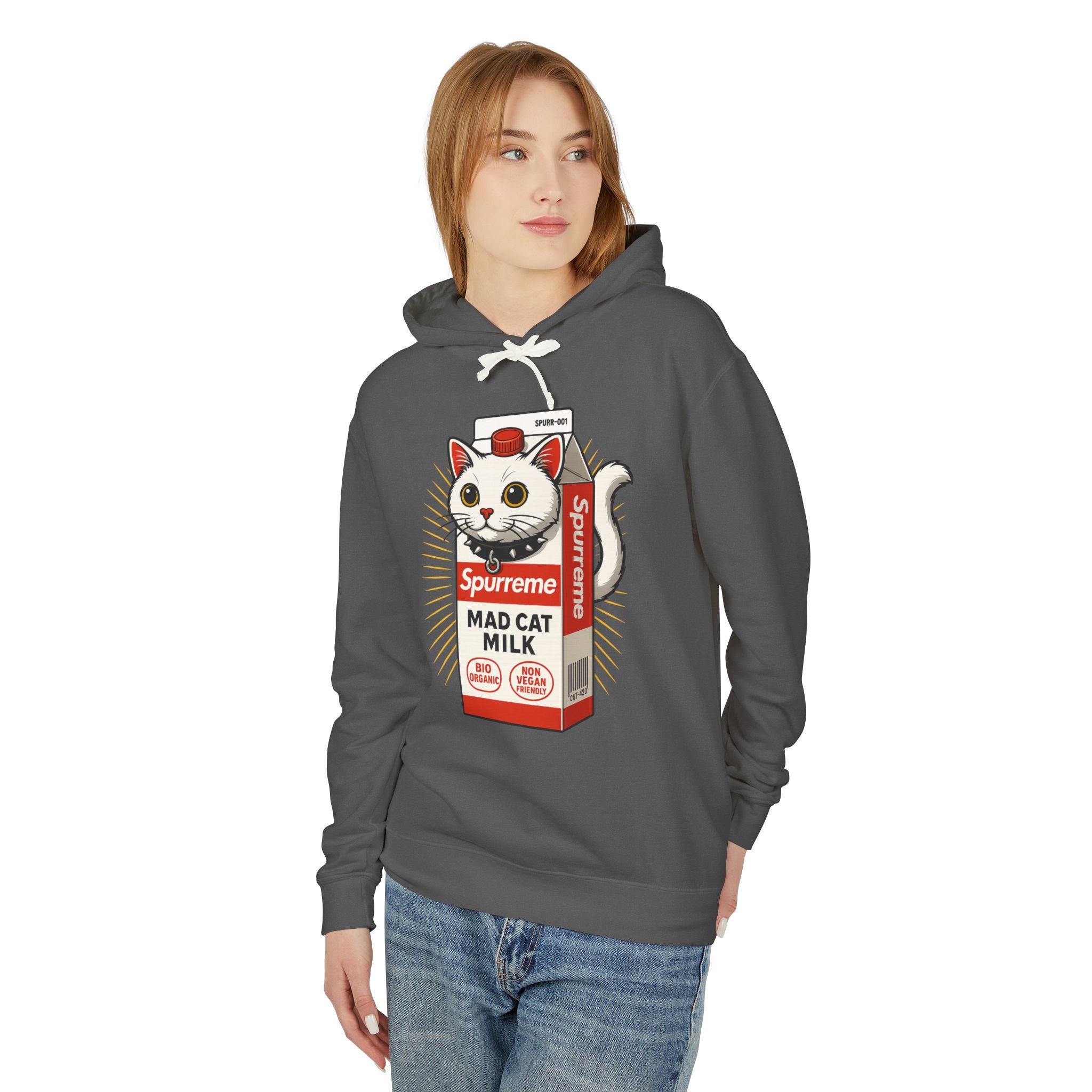 Spurreme Mad Cat Organic Milk Hoodie