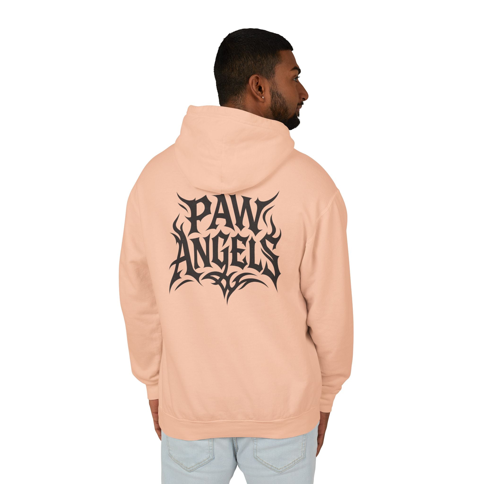 Paw Angels Rebel Angel Cat Graphic Hoodie