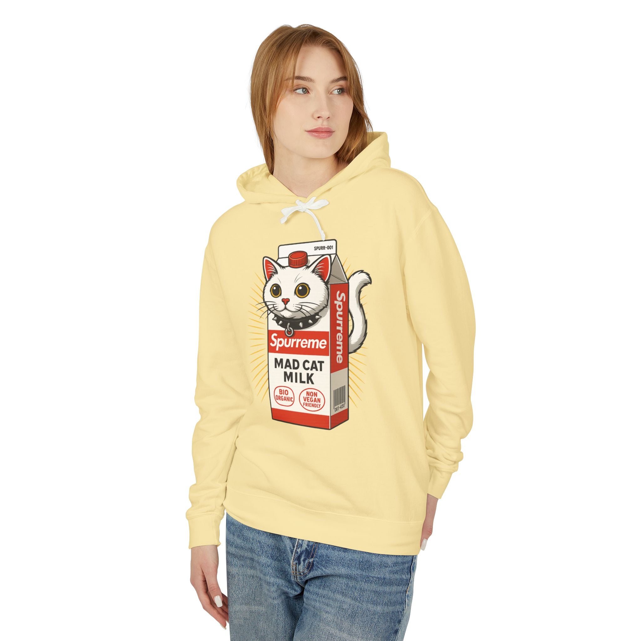 Spurreme Mad Cat Organic Milk Hoodie