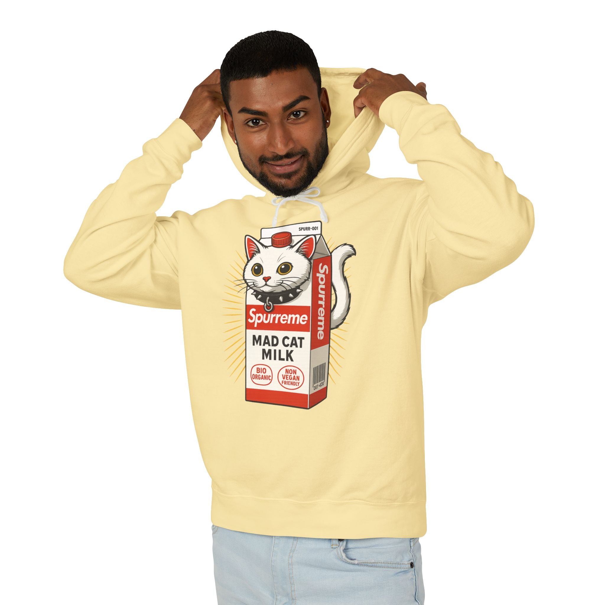 Spurreme Mad Cat Organic Milk Hoodie